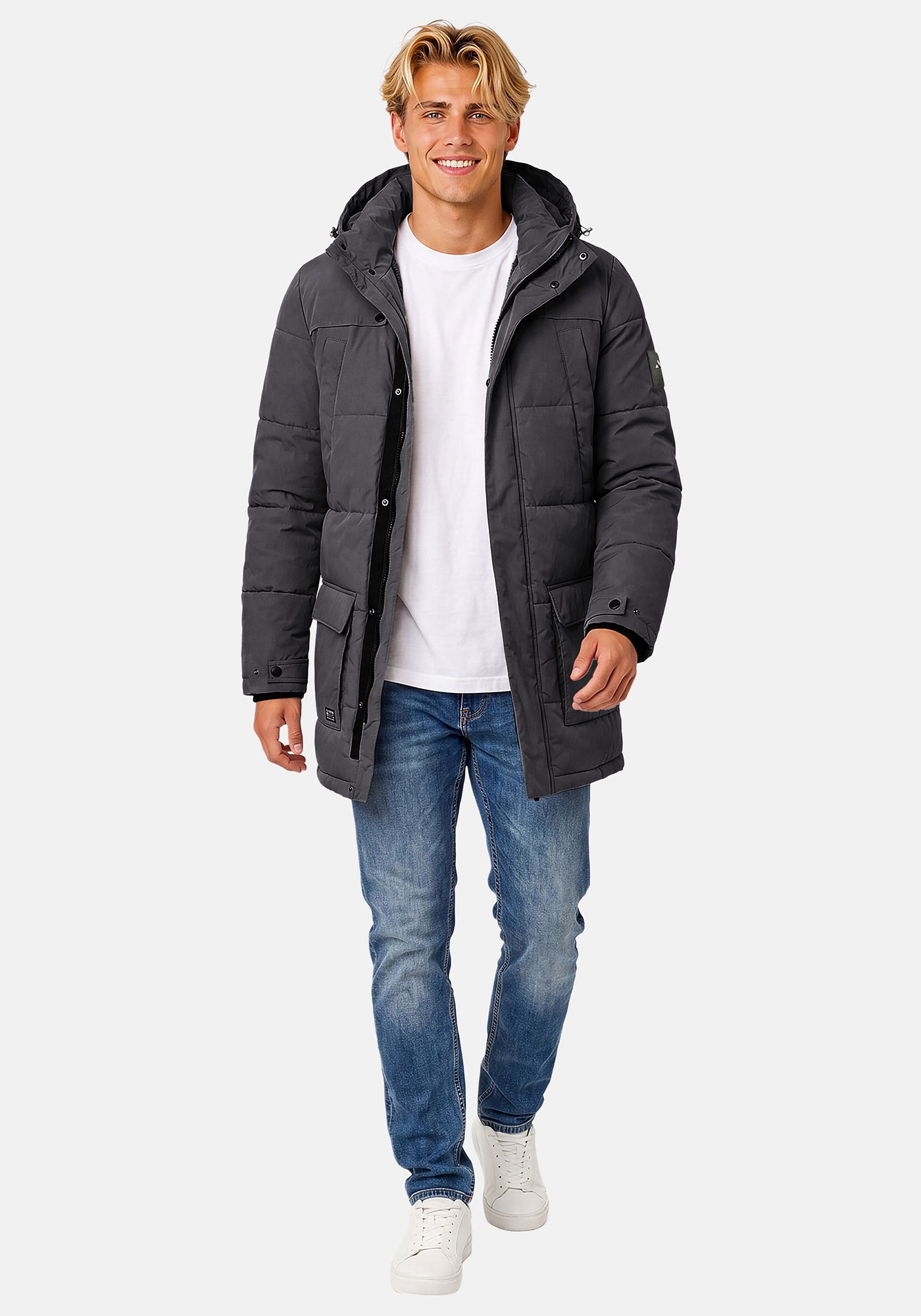Alessandro Salvarini Winterjacke »ASArtiika« innen mit warmem Teddyfell