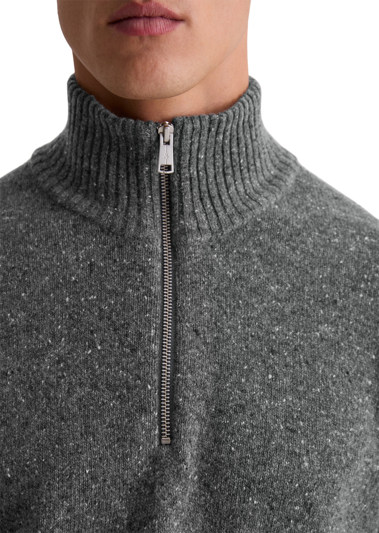 Marc O'Polo Troyer »aus gesprenkeltem Tweedgarn«