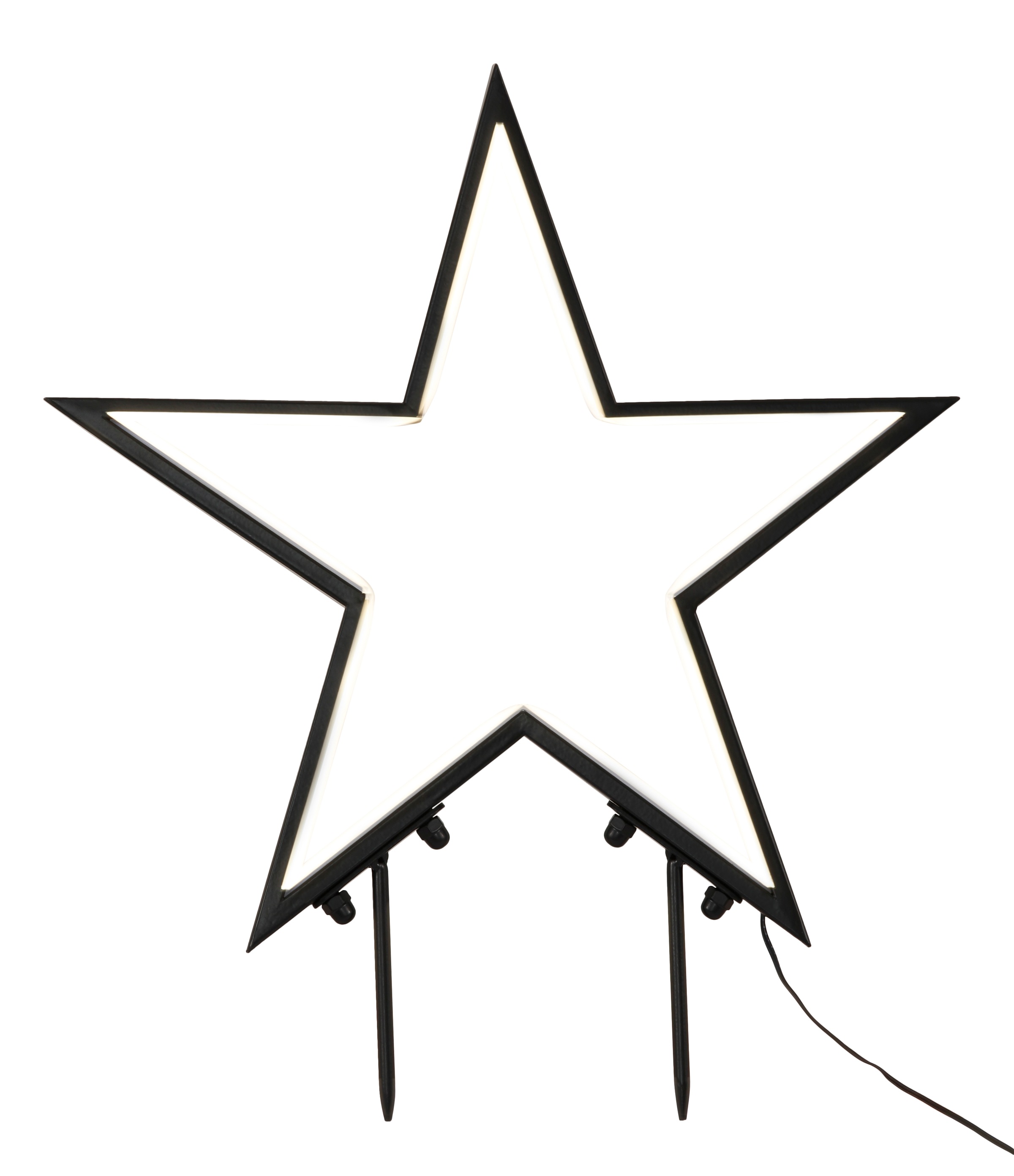 BONETTI LED Stern »Weihnachtsstern«, 180 flammig-flammig, aus Kunststoff  und Metall, Weihnachtsdeko aussen bestellen | BAUR | Beleuchtete Weihnachtssterne