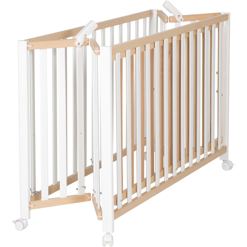 roba® Babybett »Fold Up, bicolor«, klappbar