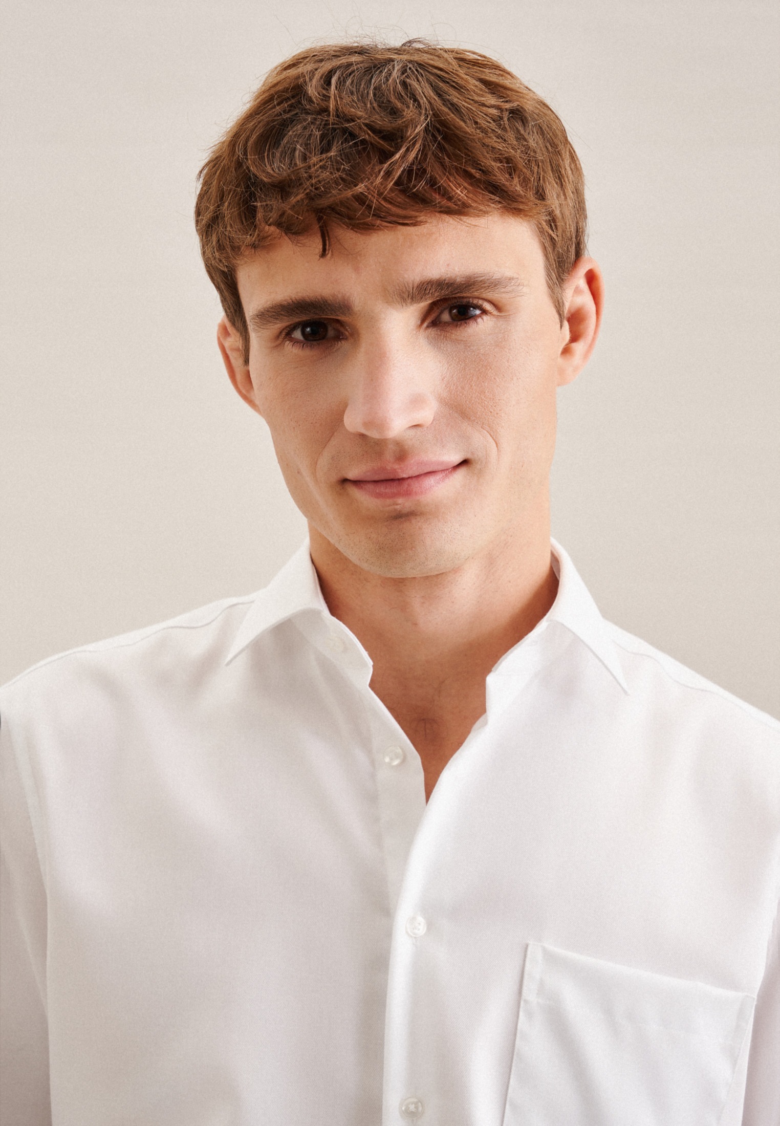 Thumbnail - seidensticker Businesshemd "Schwarze Rose" Comfort 1/1 Kentkragen Uni