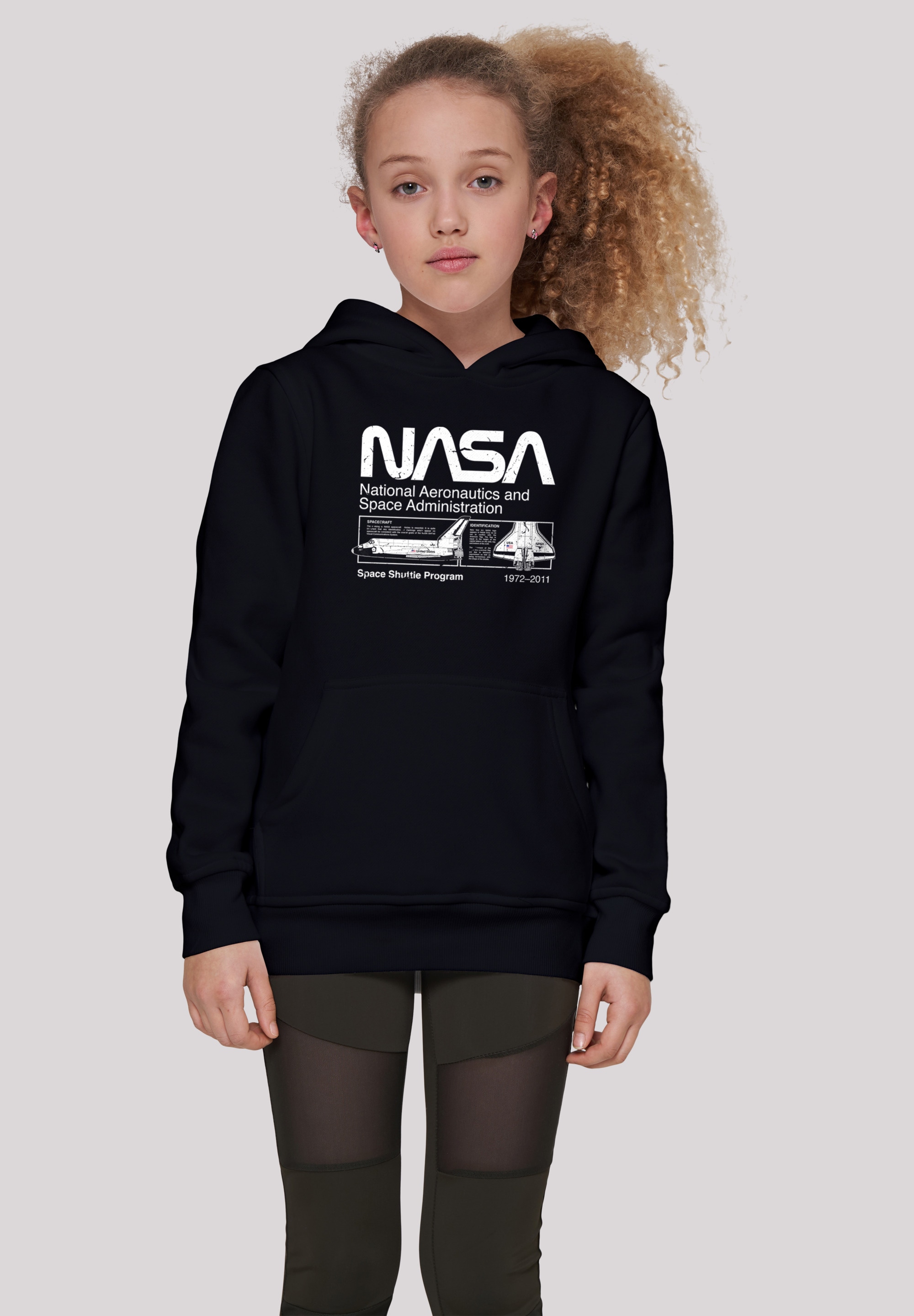 F4NT4STIC Sweatshirt Unisex | Merch,Jungen,Mädchen,Bedruckt bestellen Kinder,Premium BAUR »NASA Shuttle Black«, Classic Space