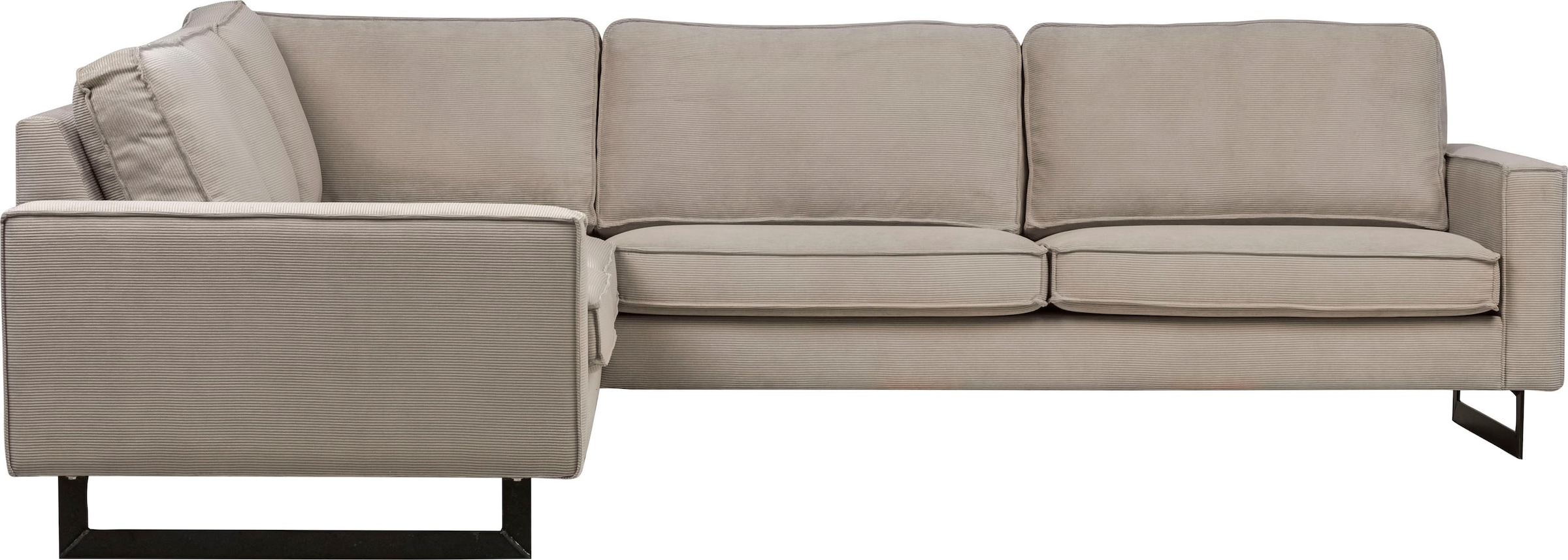 Home affaire Ecksofa "Pinto, XXL, 250/290 cm, langer Schenkel, Ottomane" Co günstig online kaufen