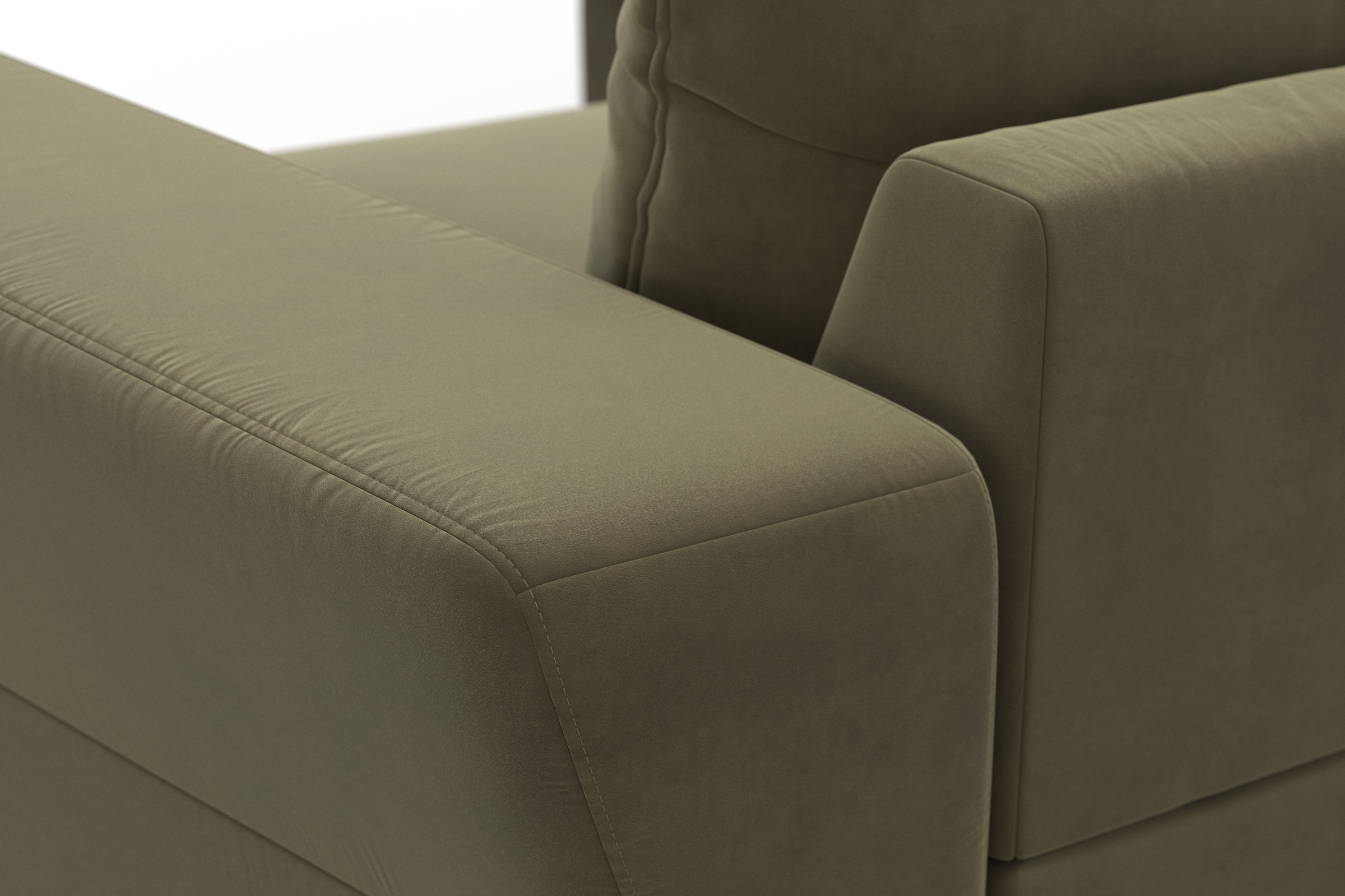sit&more Ecksofa »Cadabra L-Form«, Breite 243 cm, inklusive Sitztiefenverstellung