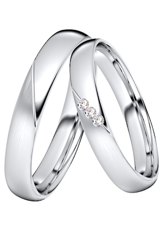 Trauring »Schmuck Geschenk Silber 925 Trauring Ehering Partnerring LIEBE«