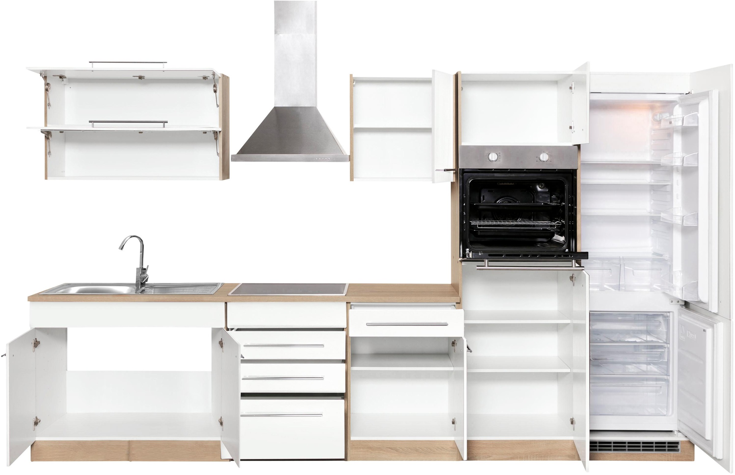 Thumbnail - KOCHSTATION "KS-Eton" mit E-Geräten, Breite 330 cm