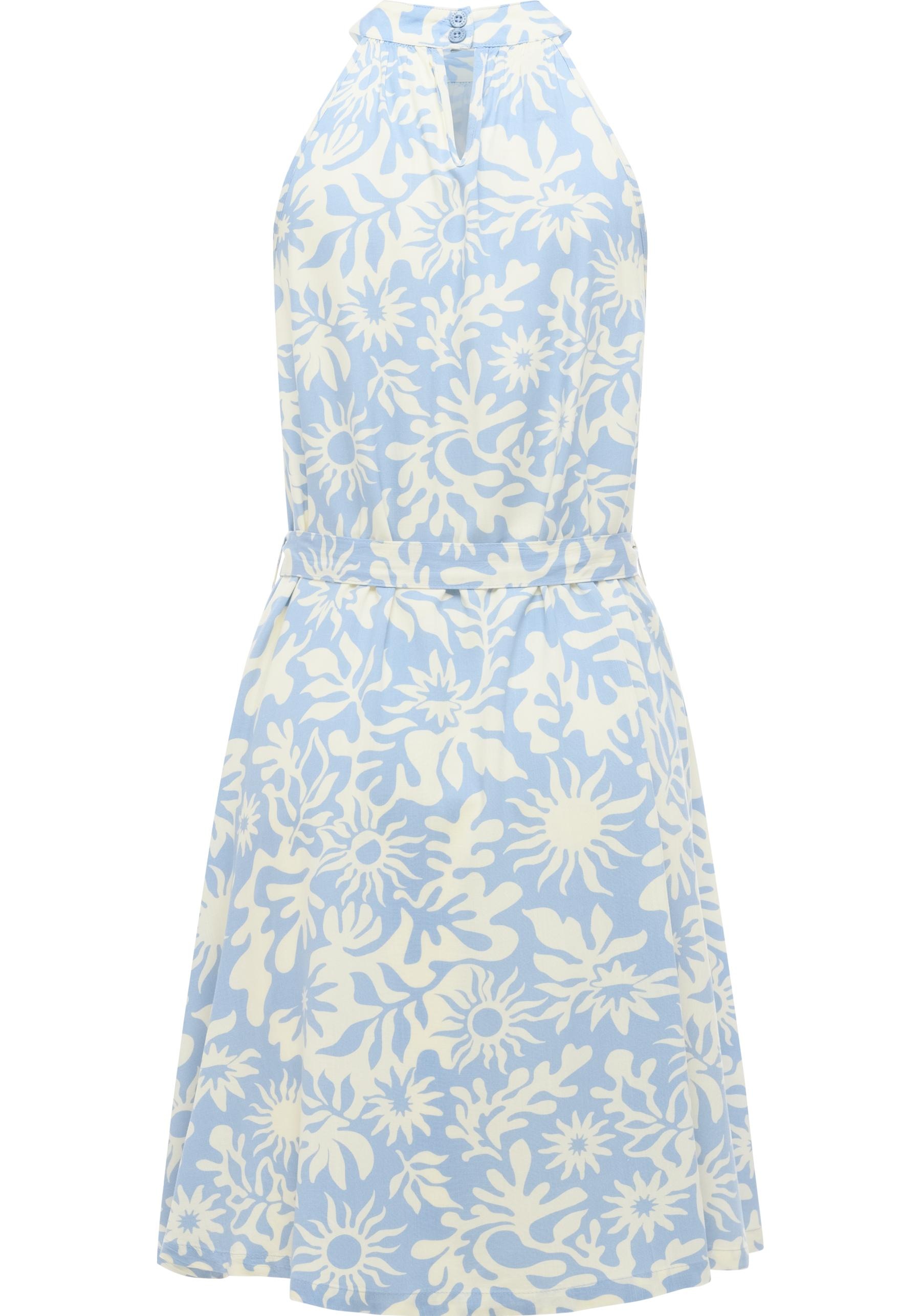 Thumbnail - Ragwear A-Linien-Kleid "Angylee Print YOUMODO" Ohne Tasche Leichtes Sommerkleid mit Bindegürtel