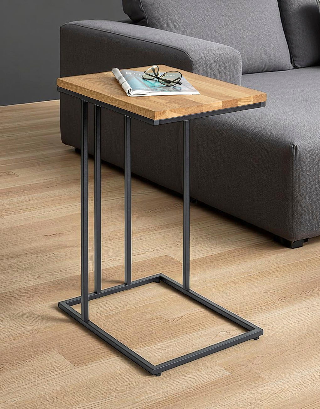 HAKU Beistelltisch »Sofatisch, Wohnzimmertisch« 1 Stk. tlg. rechteckig - aus Massivholz Braun B/T/H 35/46/68 cm