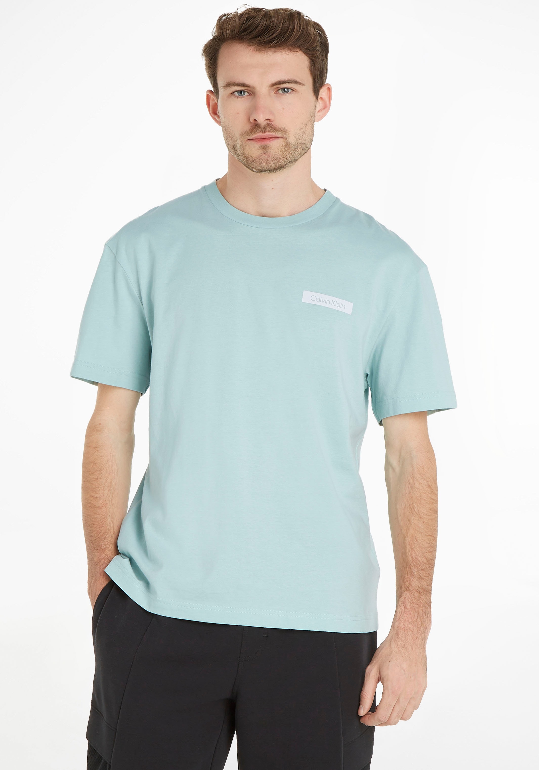 Calvin Klein Kurzarmshirt, mit Calvin hinten BAUR und kaufen Logodruck | vorne Klein ▷