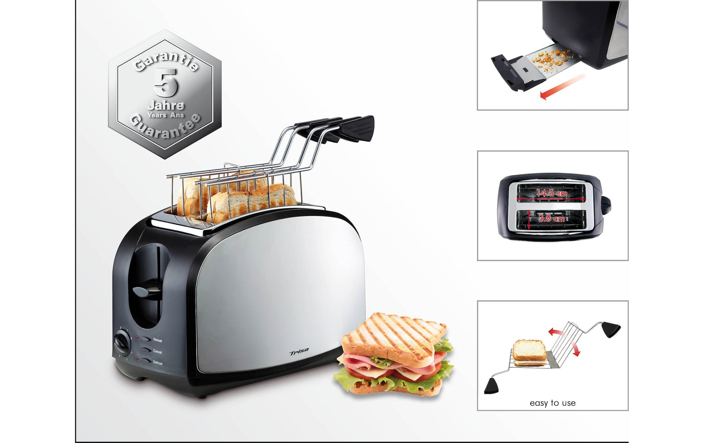 Trisa Toaster »Crispy Snack« 600 W