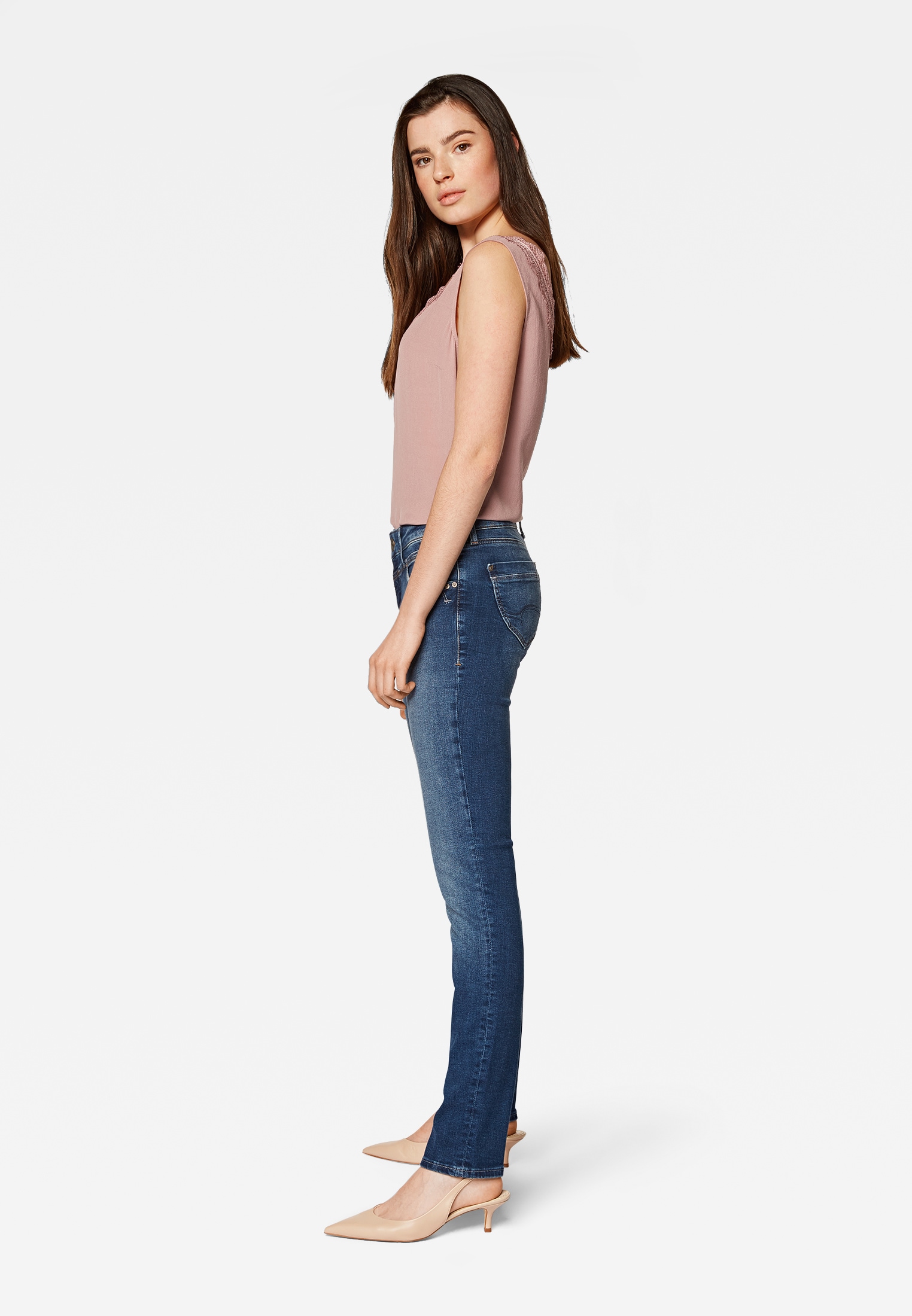 Mavi Skinny-fit-Jeans »// Label-Detail Modell "Sophie"«, Schmale Jeans