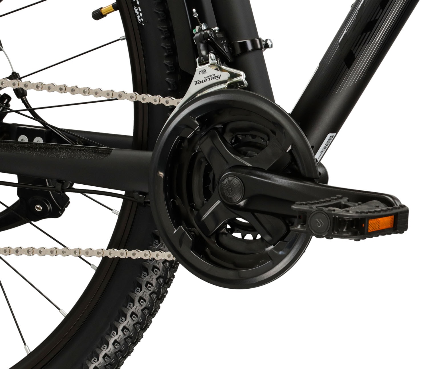 Kross Mountainbike »Hardtail 27,5" Hexagon X200 schwarz 21 Gänge mit Beleuchtung 2026« 21 Gang Shimano ALTUS M310 Schaltwerk Kettenschaltung Rahmen aus Aluminium Performance