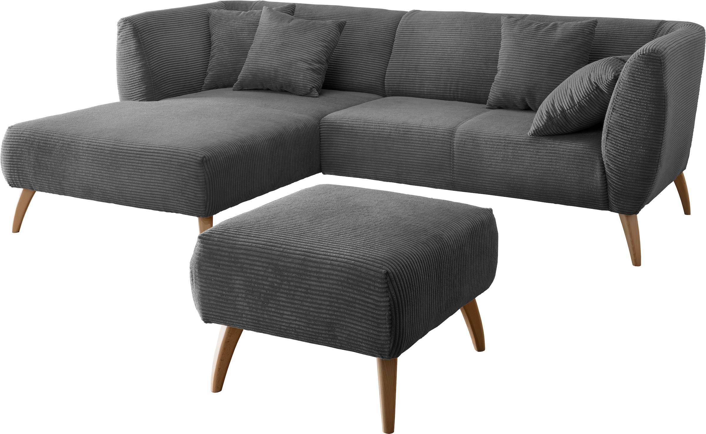 INOSIGN Ecksofa "Colori Polstermöbel mit zeitlos eleganter Rückenführung. L günstig online kaufen