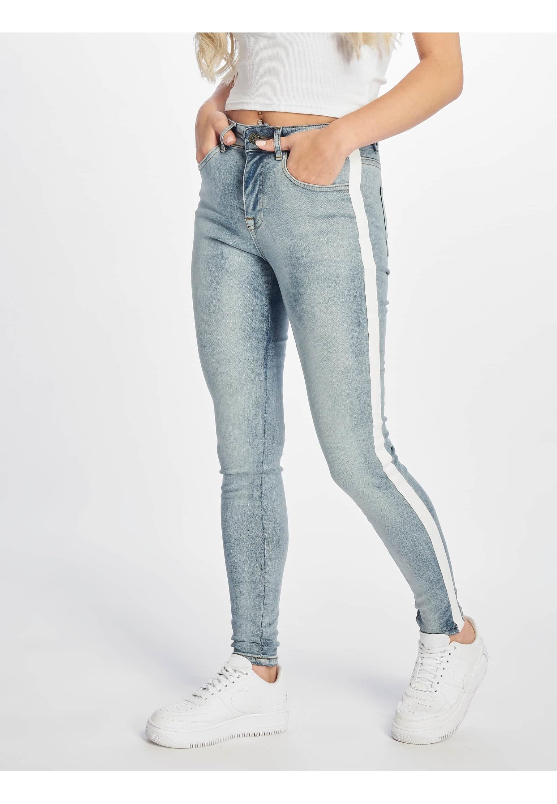 DEF Bequeme Jeans »DEF Damen Rayar Skinny Jeans«, (1 tlg.)
