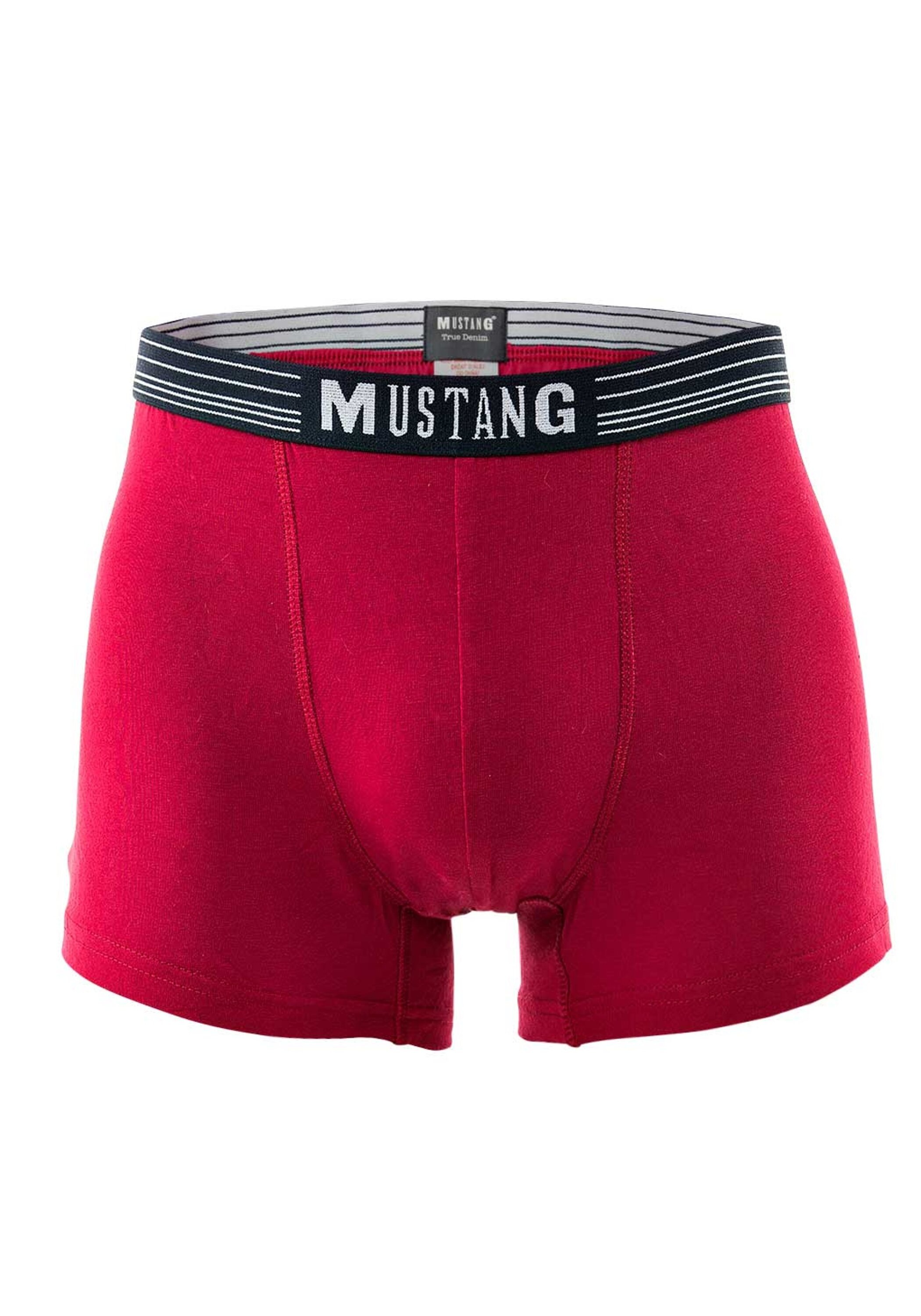 MUSTANG Boxershorts "Boxershort 3er Pack" günstig online kaufen