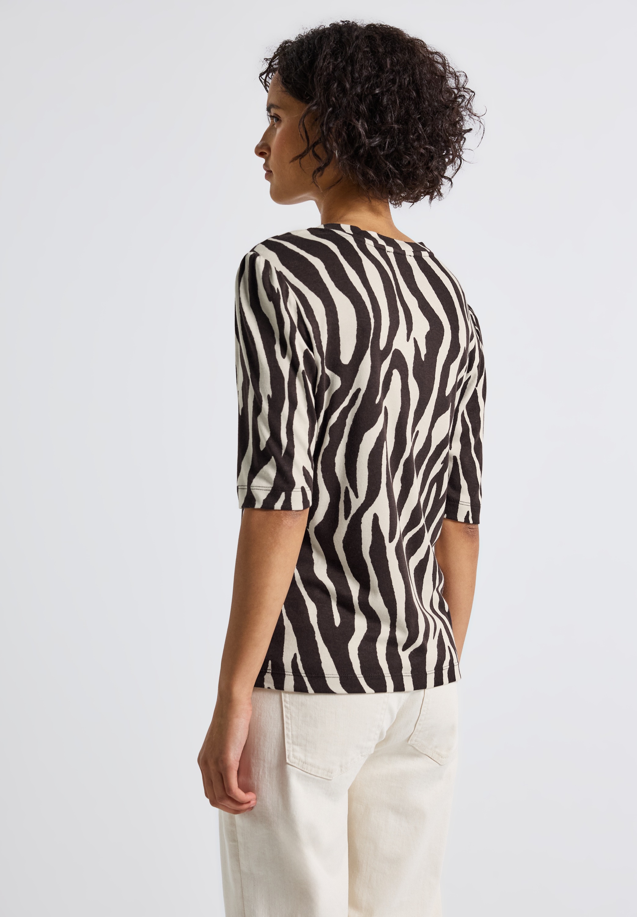 STREET ONE T-Shirt, im soften Baumwoll-Mix