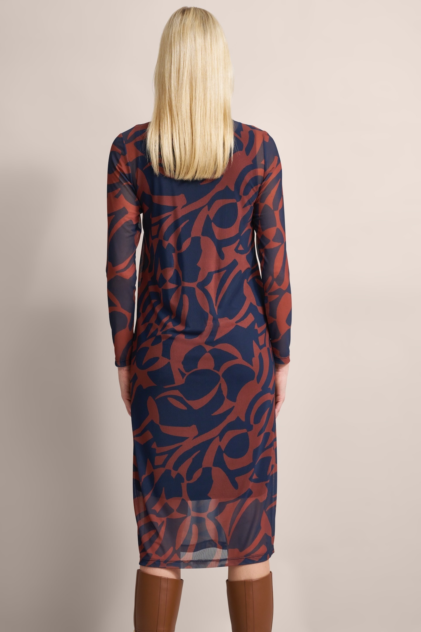 bugatti Blusenkleid mit Rundhalsausschnitt günstig online kaufen