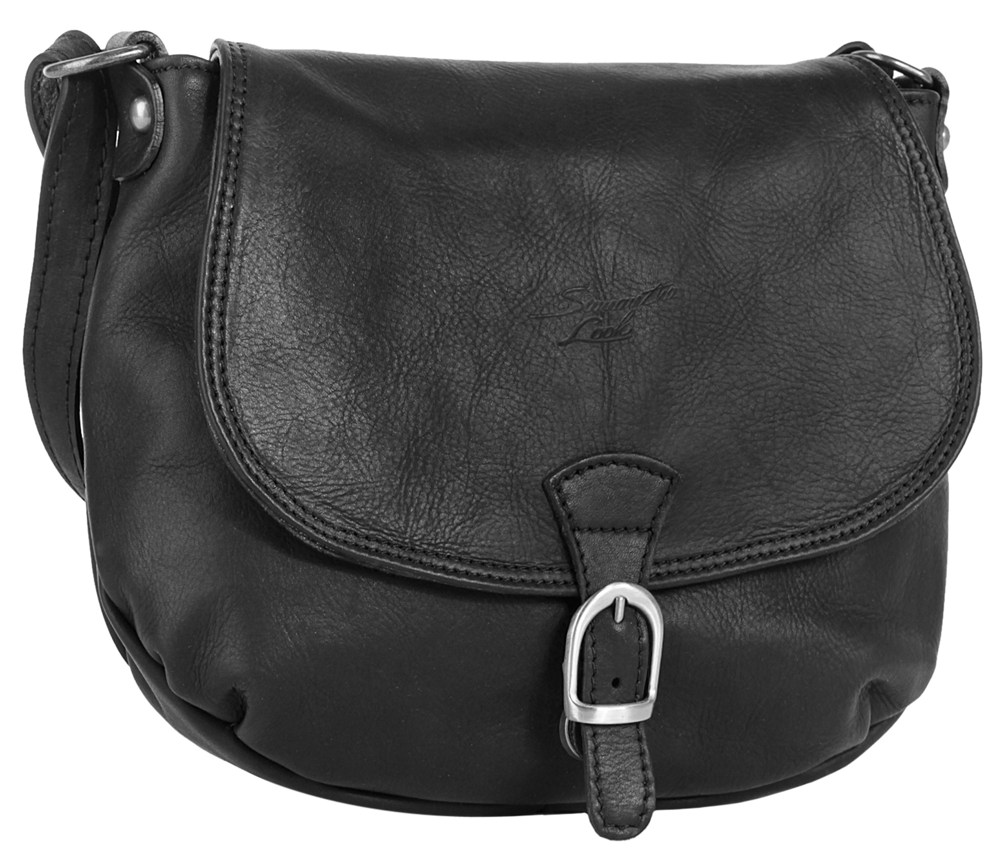 Thumbnail - Samantha Look Umhängetasche echt Leder, Made in Italy