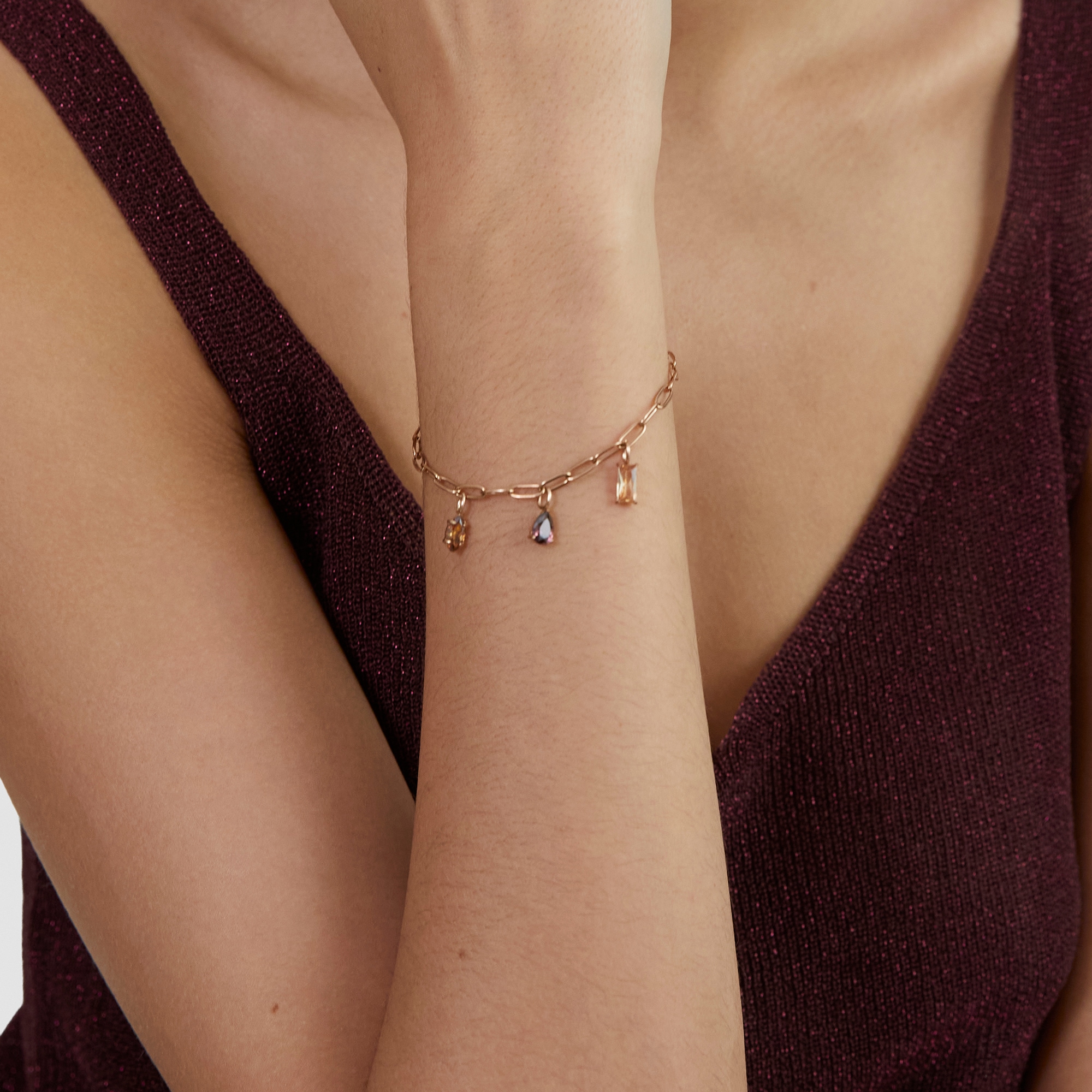 s.Oliver Armband »Elegant Stones« mit Zirkonia (synth.)