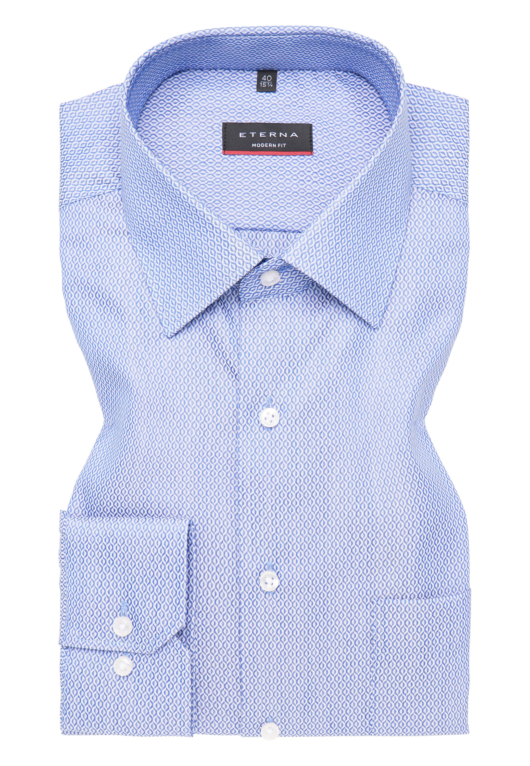 Eterna Langarmhemd »MODERN FIT«, NON IRON (bügelfrei)