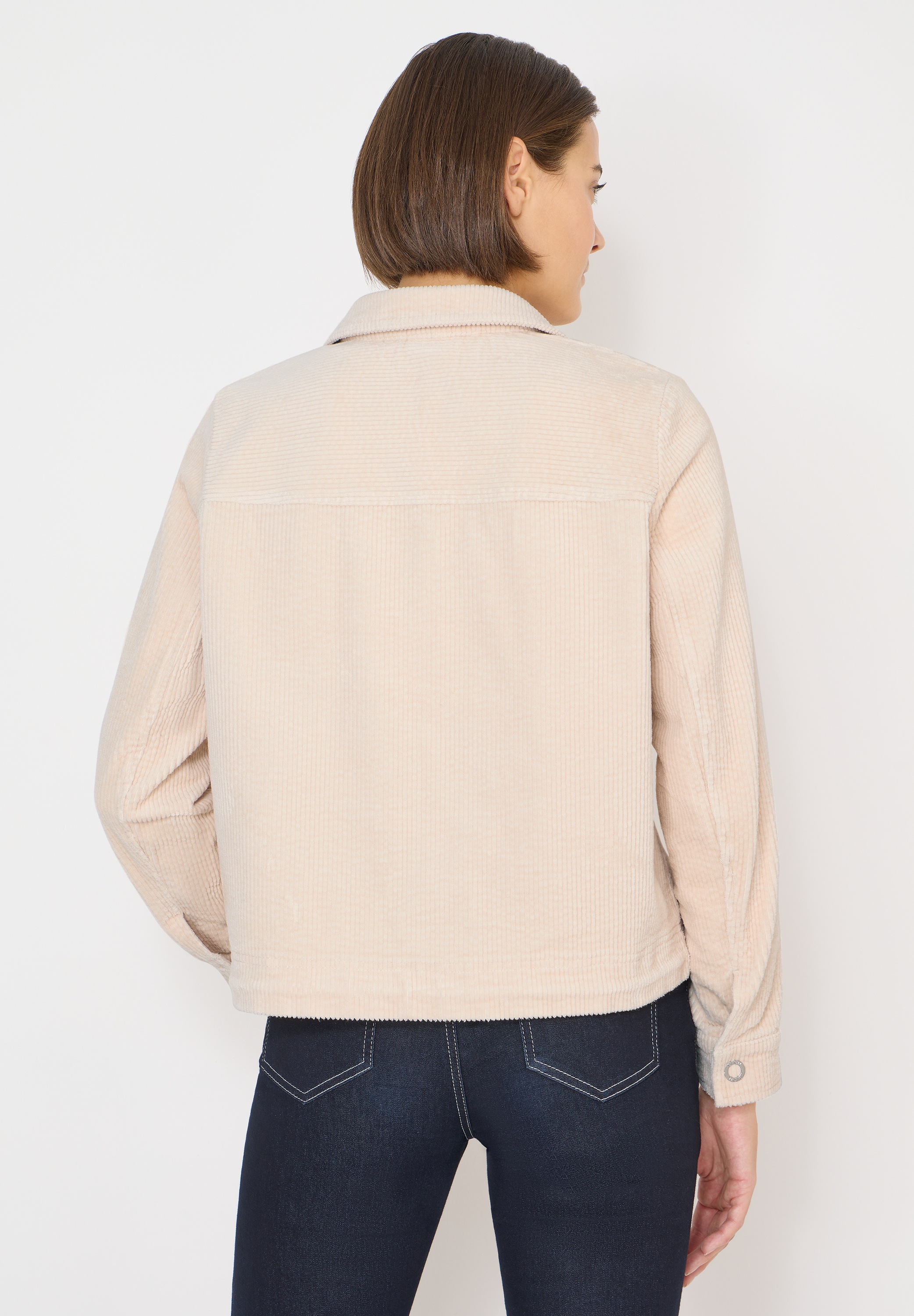 Cecil Cordjacke ohne Kapuze aus Baumwolle mit Stretchanteil