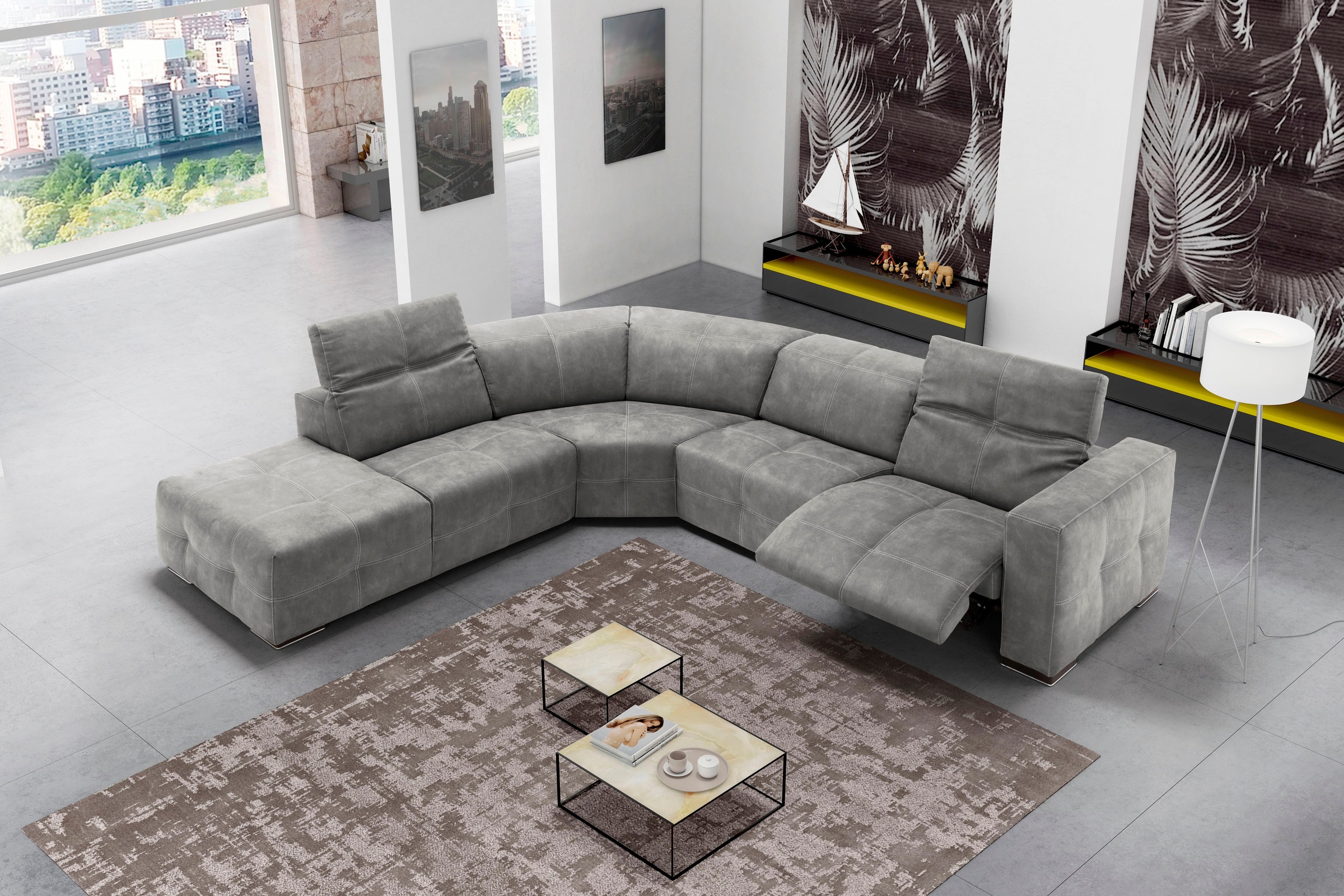 Egoitaliano Ecksofa "Sauvanne, Designsofa der Extraklasse, elegant und bequ günstig online kaufen