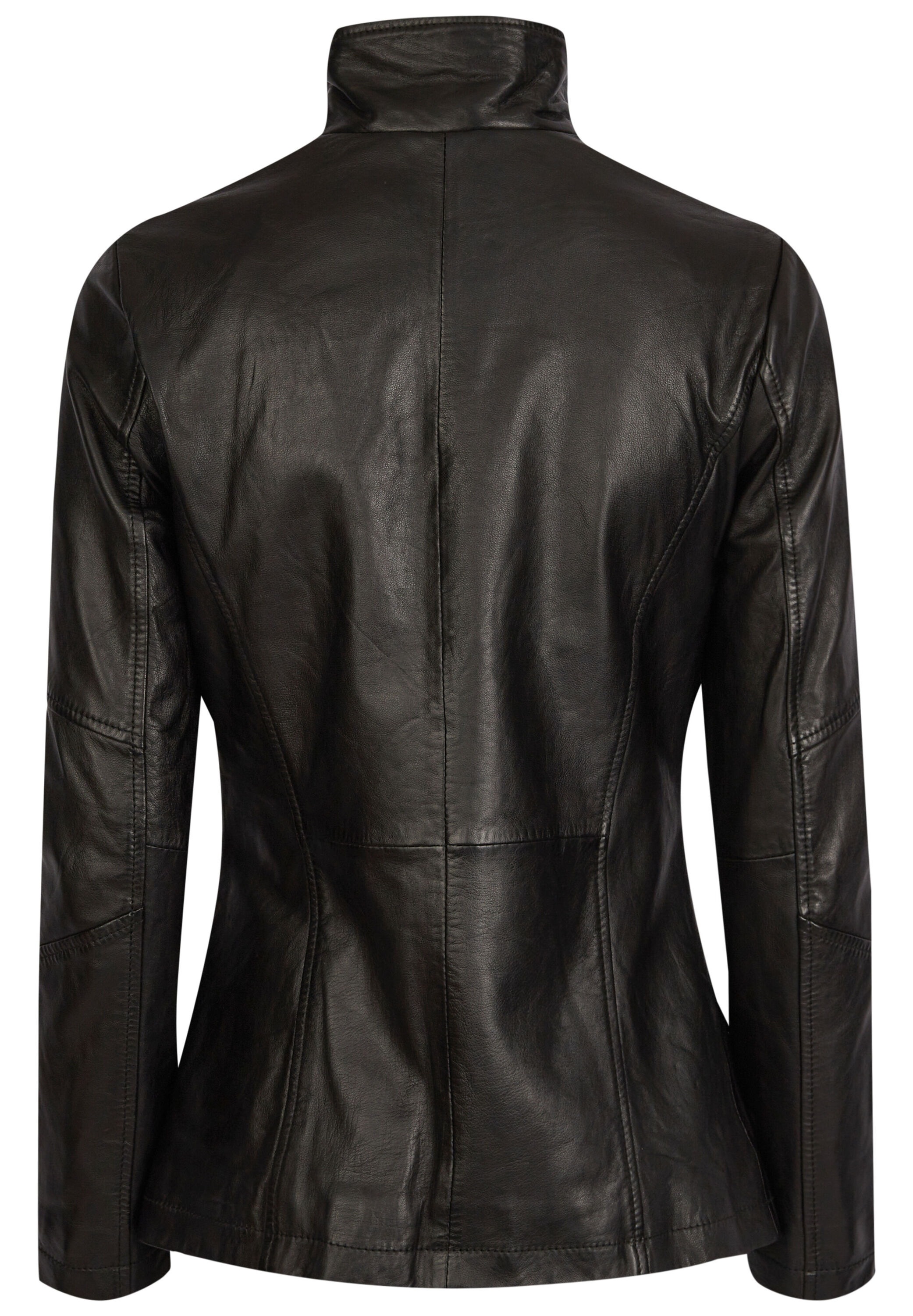 bugatti Lederjacke »BULady-101« ohne Kapuze aus weichem Leder