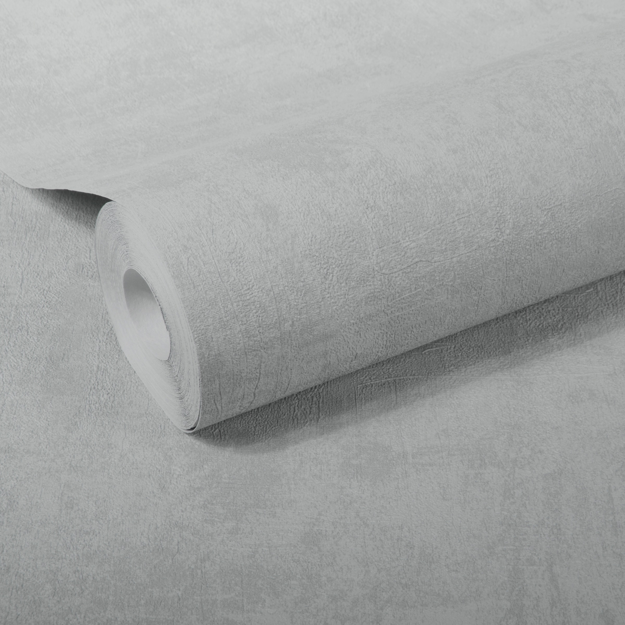 Thumbnail - WOW Vliestapete "Beton Uni" Steinoptik geprägt Grau - 10m x 52cm