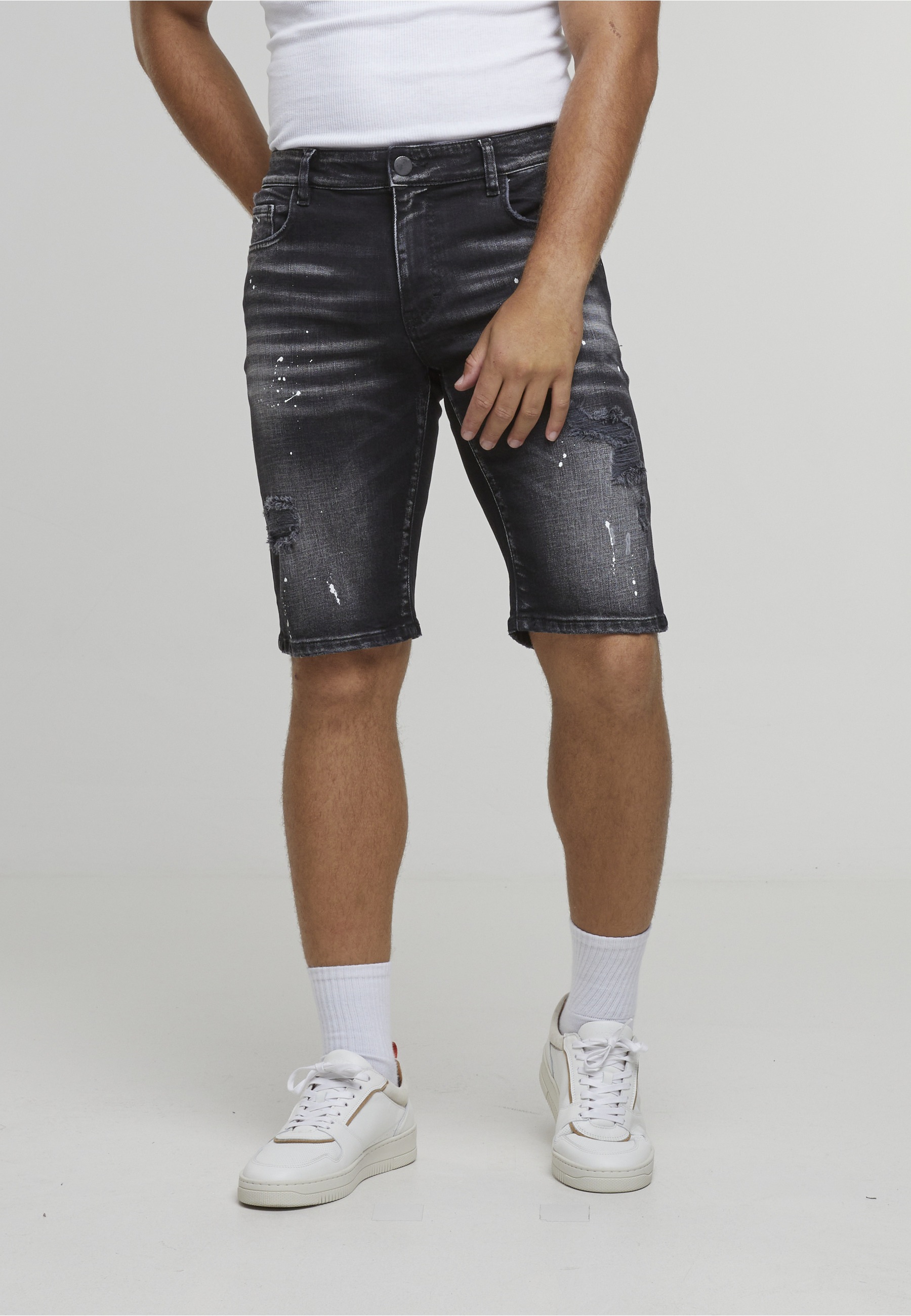 2Y Premium Jeansshorts »2Y Premium Victor Ripped Slim Fit Shorts«