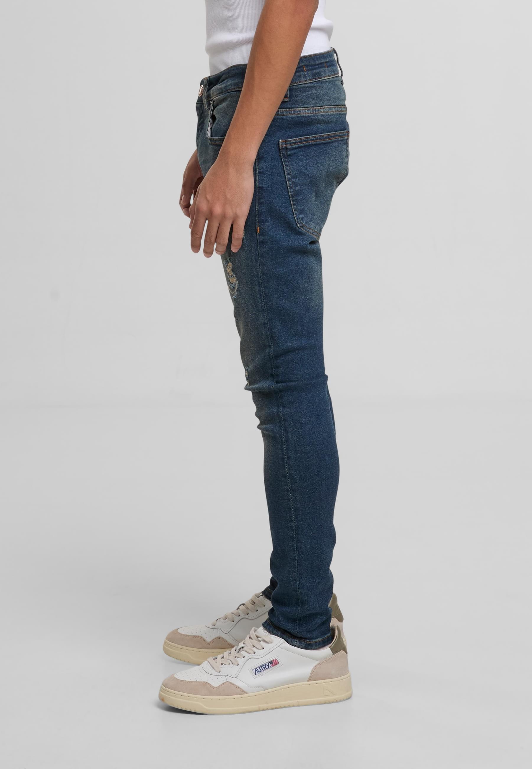 2Y Studios Bequeme Jeans »2Y Studios Herren 2Y Destroyed Skinny Denim«