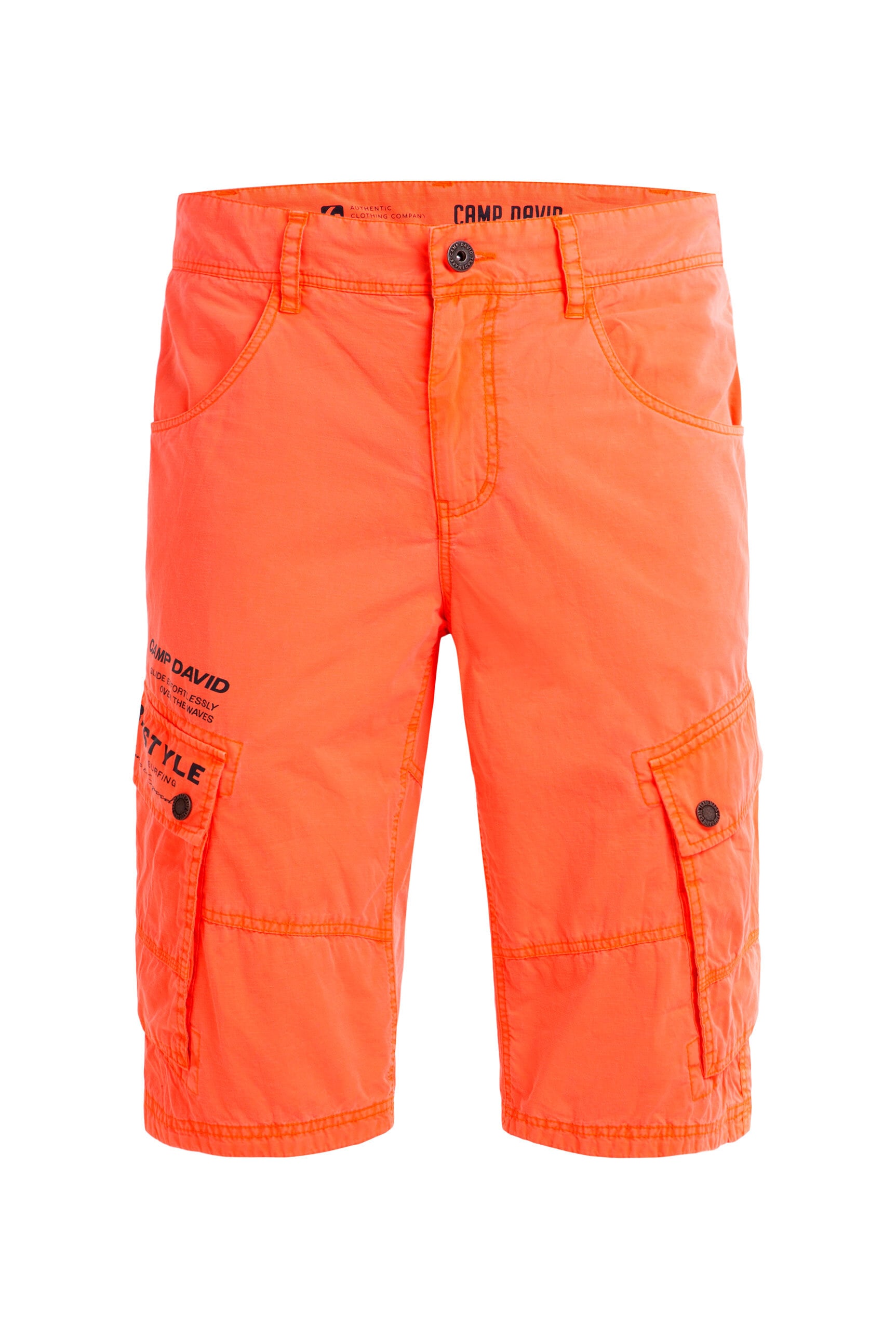 CAMP DAVID Shorts  aus Baumwolle