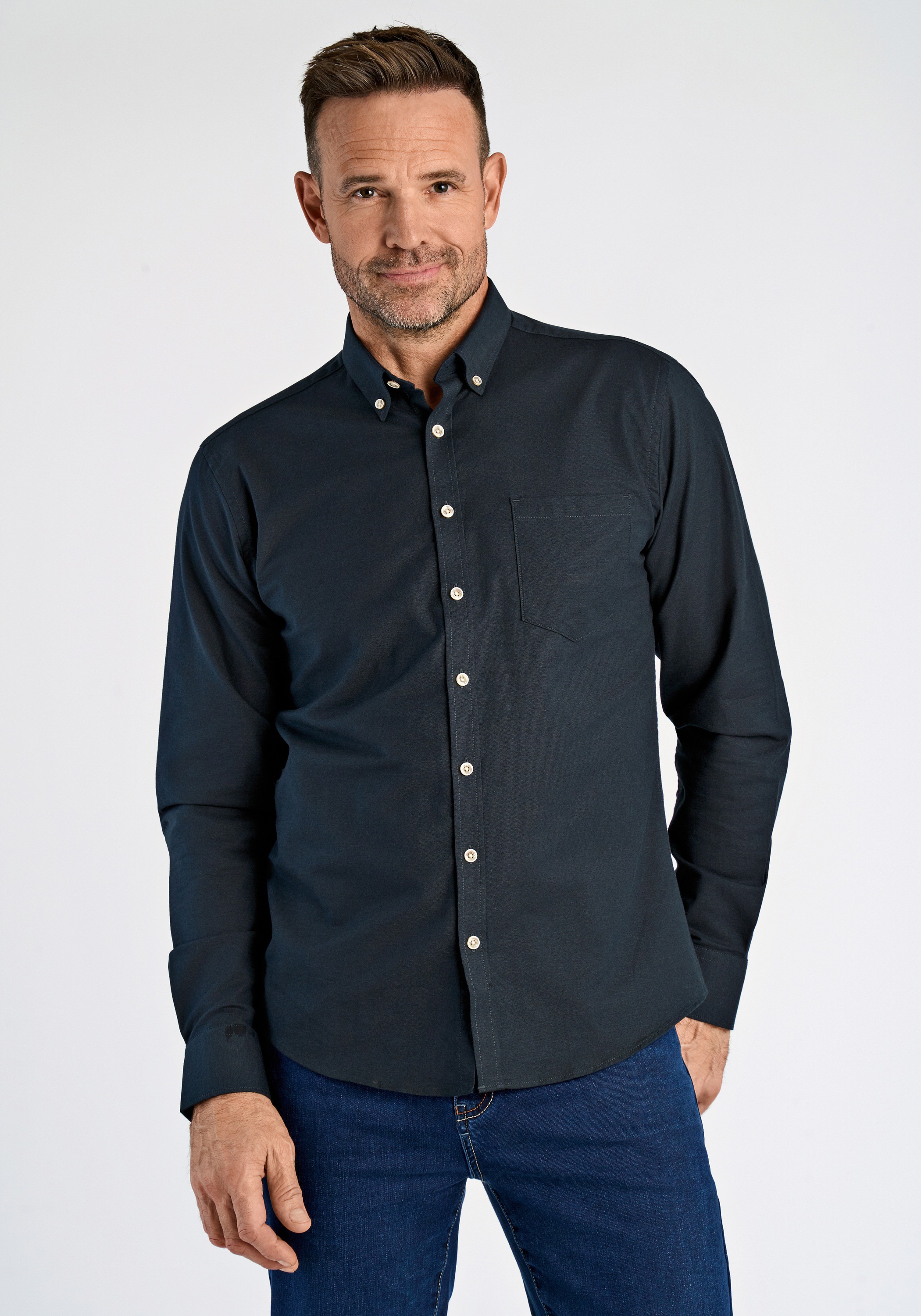 JACK’S Businesshemd "Oxford-Hemd (Langarm) Regular Fit"