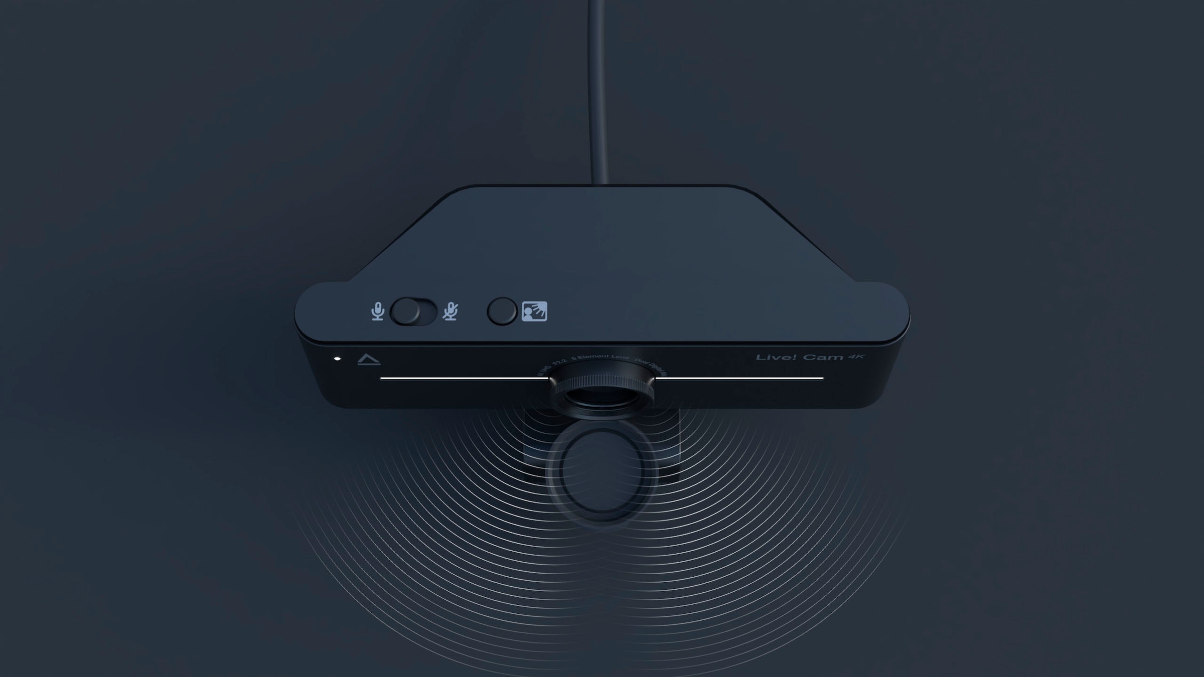 Creative Full HD-Webcam »Live! Cam 4K UHD mit Gegenlichtkompensation«