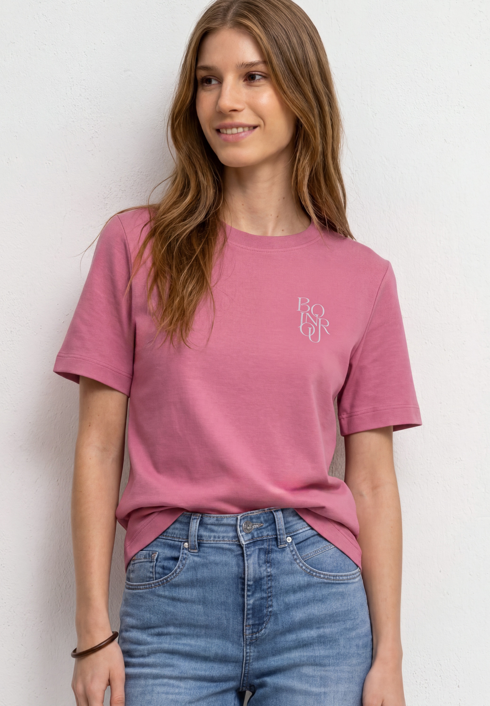 STREET ONE T-Shirt im soften Baumwoll-Mix