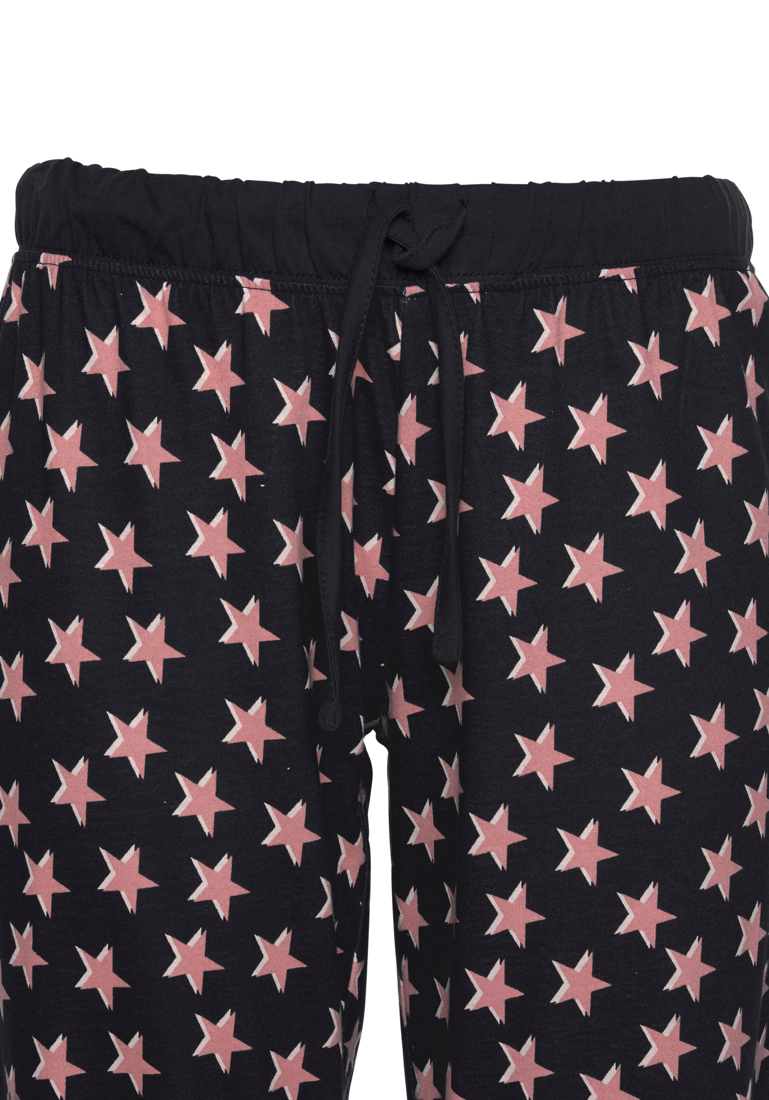 Thumbnail - Vivance Dreams Pyjama 2 Stück, 4 Stk. tlg., mit Sternenmuster