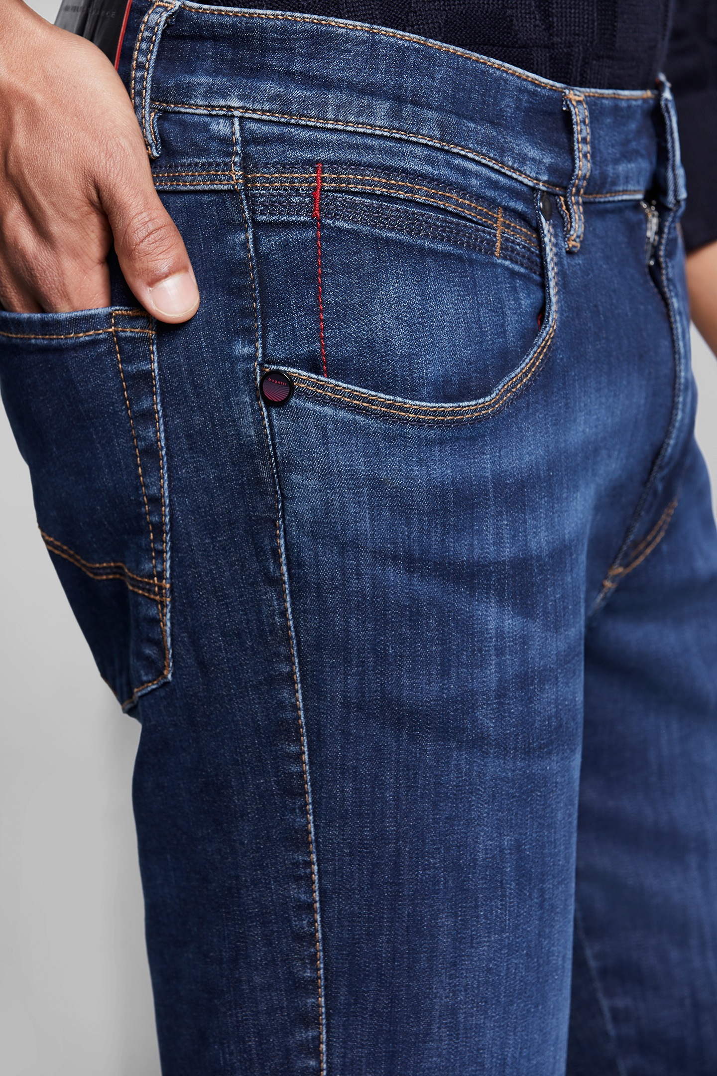 bugatti 5-Pocket-Jeans, im ▷ kaufen BAUR Used Look Wash 
