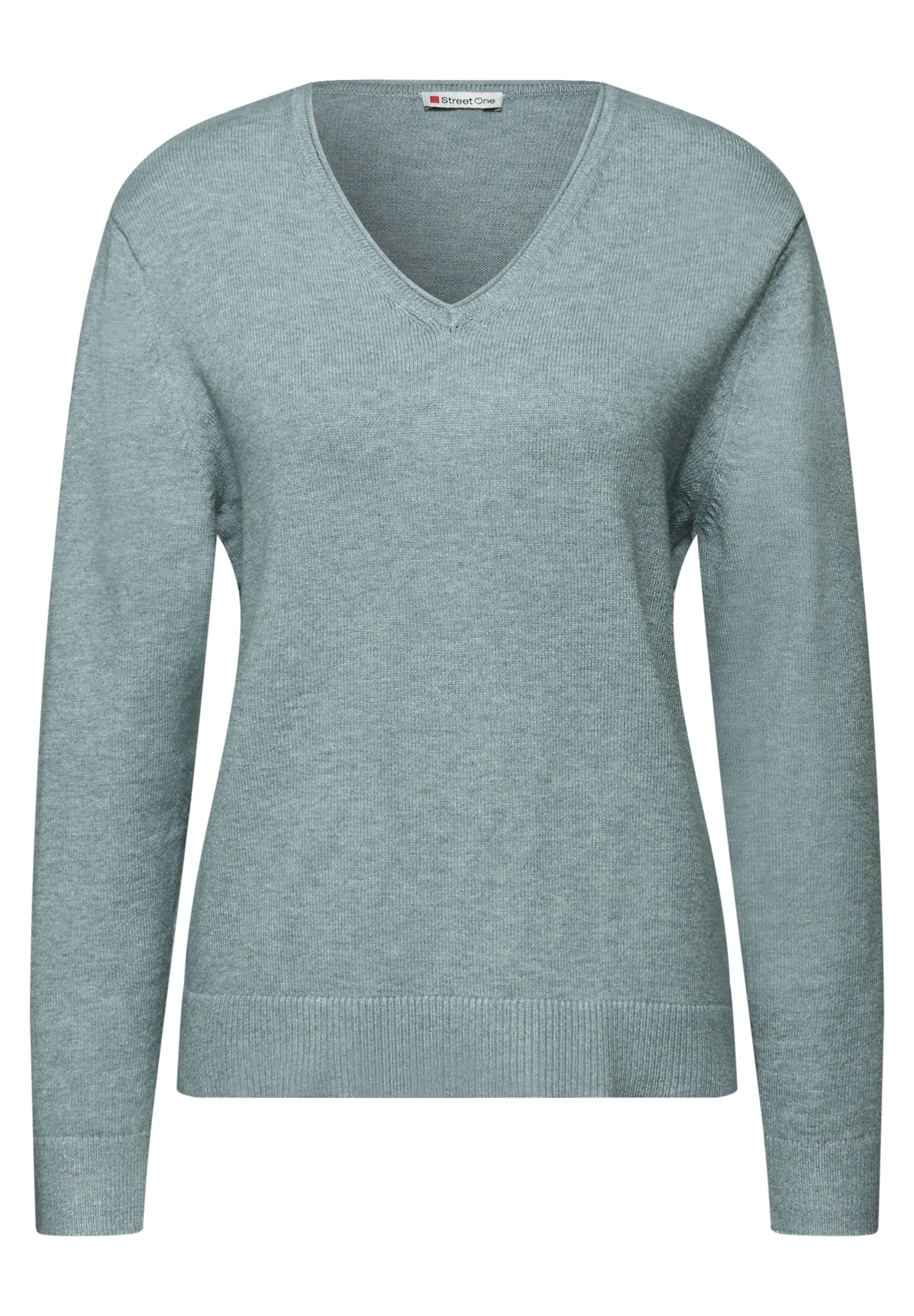 STREET ONE Strickpullover, in Unifarbe