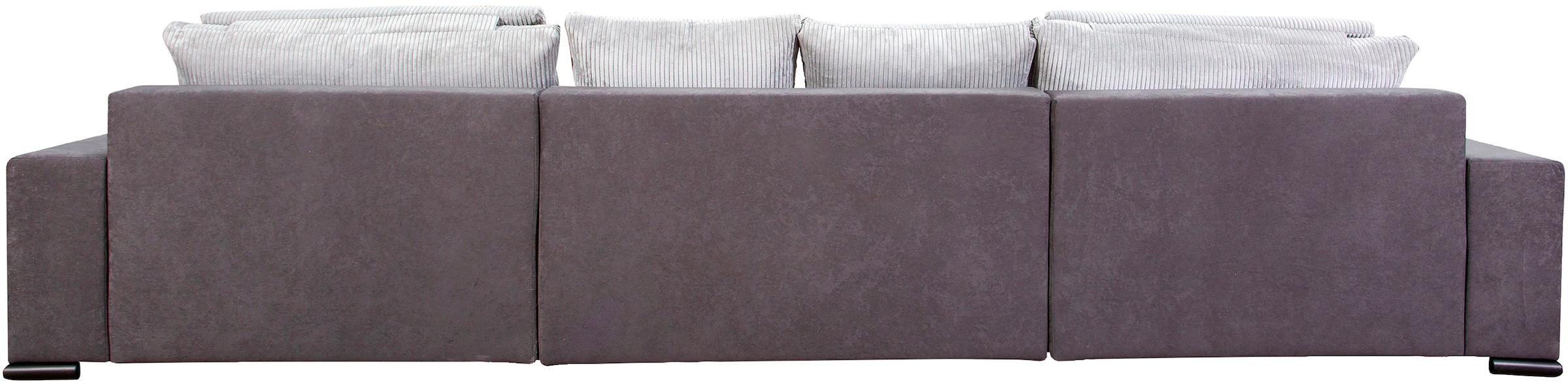 COLLECTION AB Wohnlandschaft »XXXL-Josy Relax U-Form Breite 352 cm, mit 2 gleich großen Recamieren«, inkl. Bettfunktion, Bettkasten, mit 4 Rückenkissen in zwei Größen