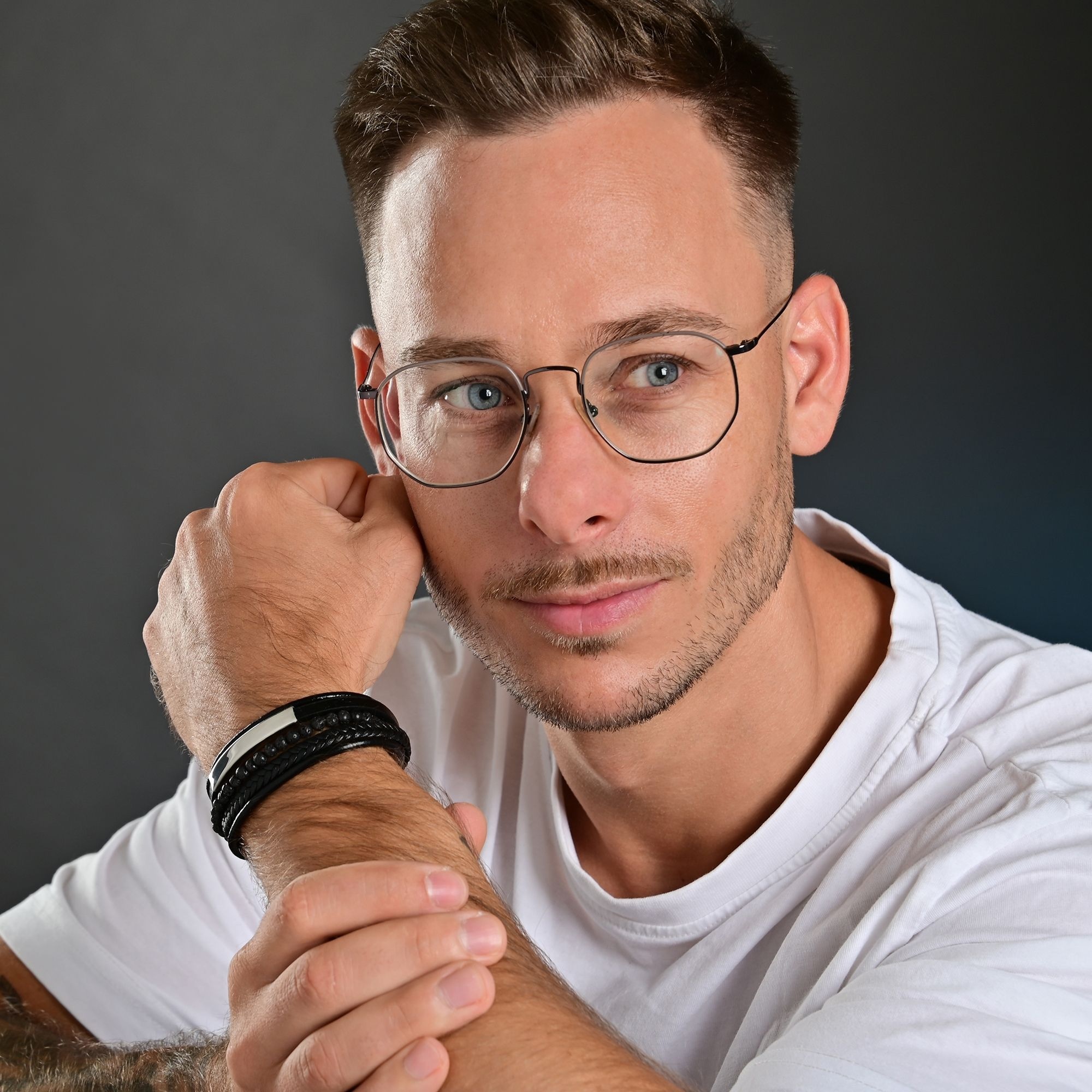 Adelia´s Armband »Herren Armband – Lederarmband aus Leder 23 cm« Ideal als Geschenk für besondere Anlässe