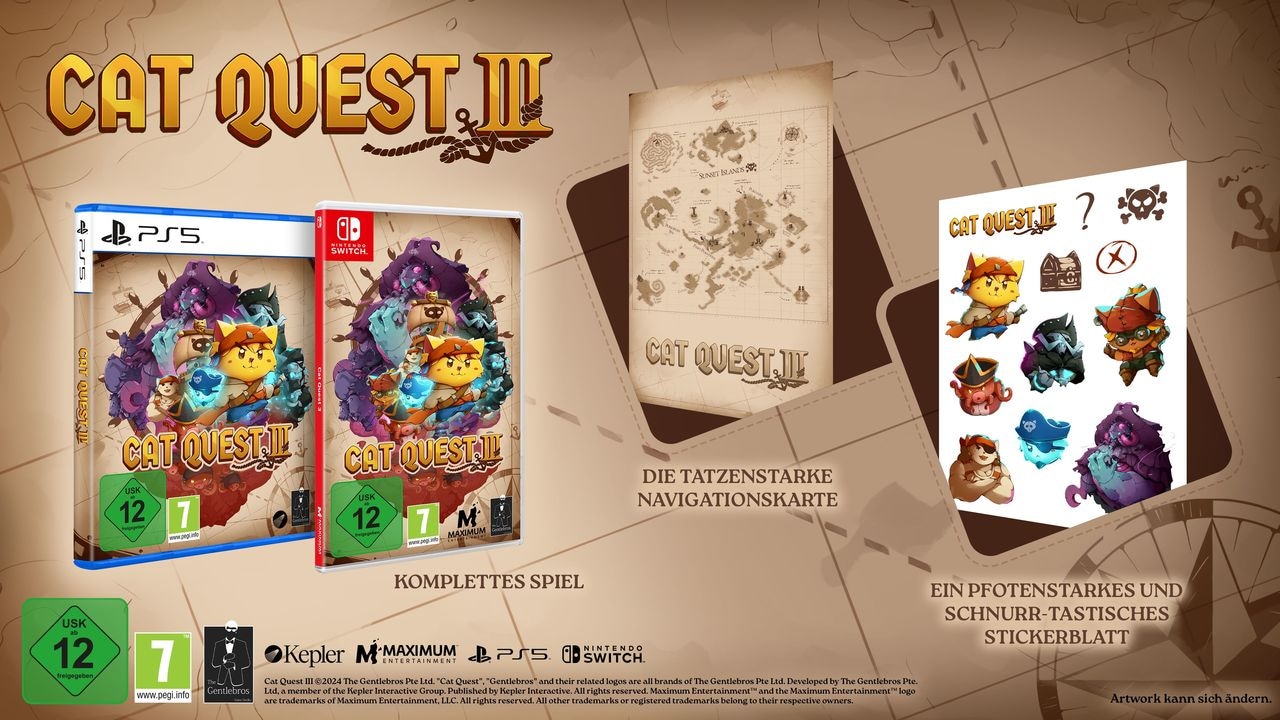 Astragon Spielesoftware »Cat Quest III«, PlayStation 5