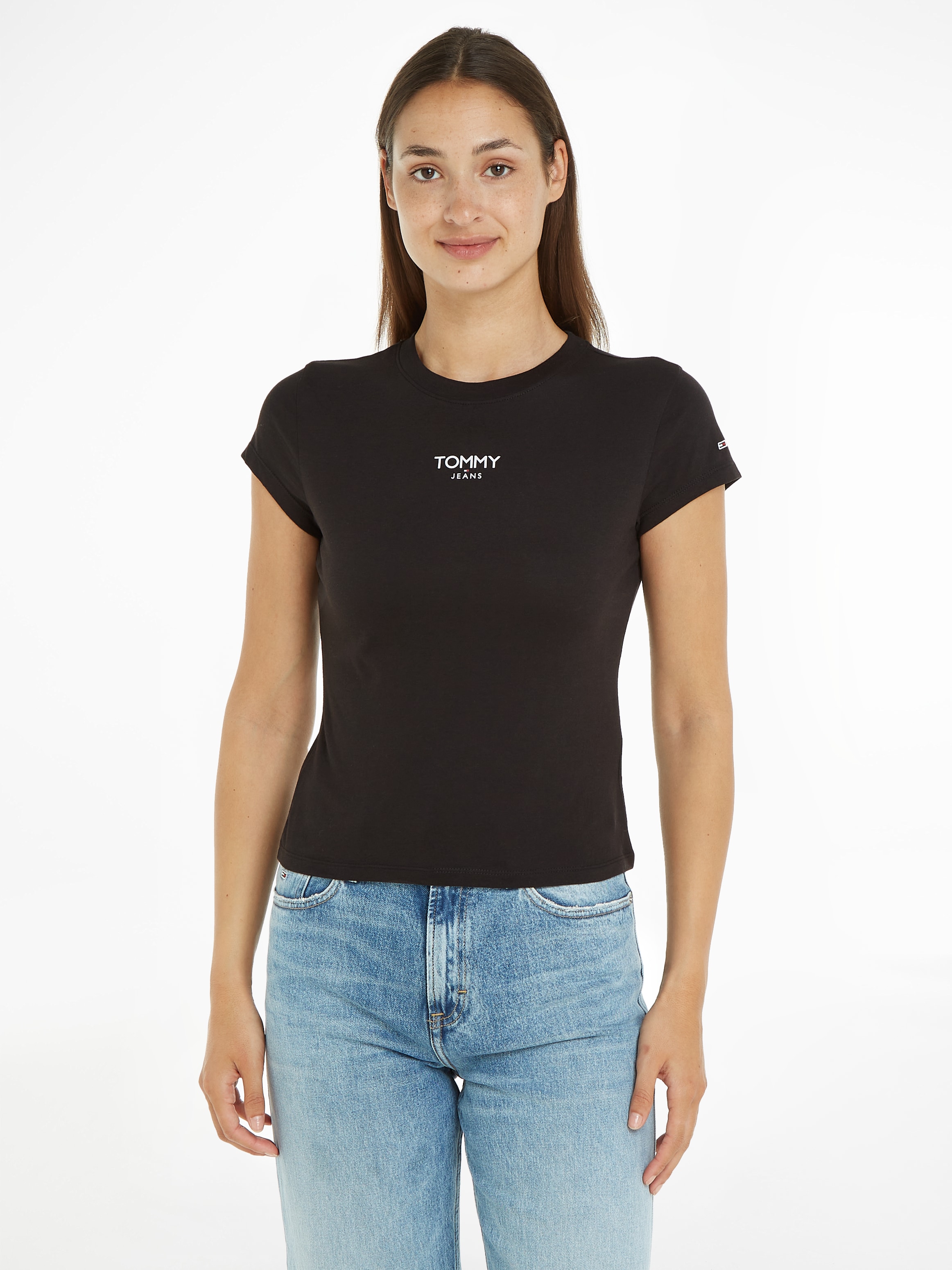 Tommy Jeans T-Shirt BBY für bestellen »TJW Jeans LOGO SS«, 1 Tommy ESSENTIAL mit | Logo BAUR