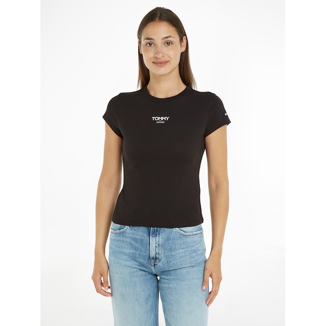 Tommy Jeans T-Shirt »TJW BBY ESSENTIAL LOGO 1 SS«, mit Tommy Jeans Logo für  bestellen | BAUR