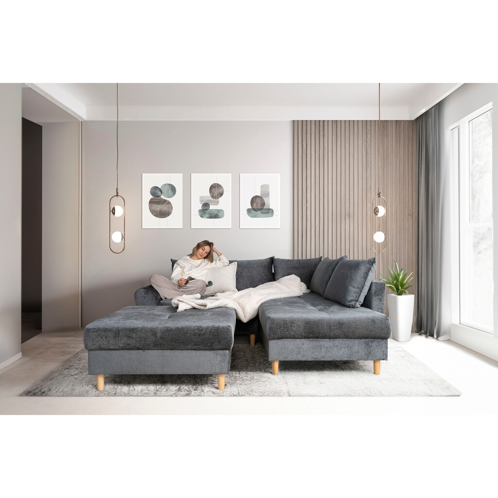 COLLECTION AB Ecksofa »30 Jahre Jubiläums-Modell Reims L-Form«