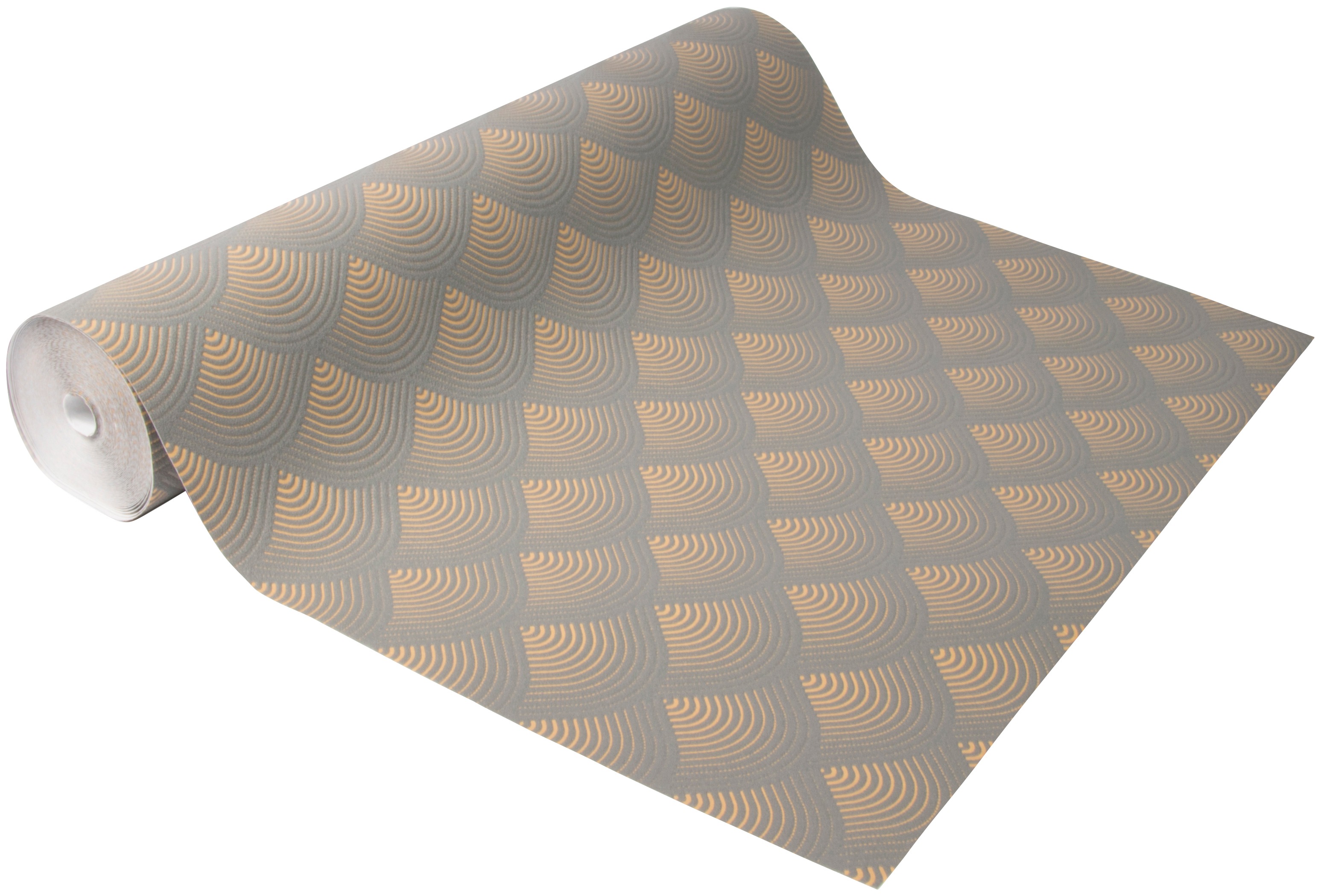 Thumbnail - Superfresco Easy Vliestapete "Rodeo" geometrisch aufgeschäumt Antrazhit - 10mx52cm