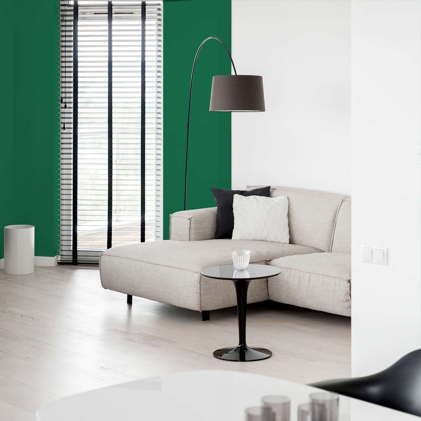 A.S. Création Wandfarbe »Premium Innenwandfarbe PURO Tuchmatt sage green« ideal für Wohnzimmer, Schlafzimmer, Flur und Küche, Farbwelt Grün