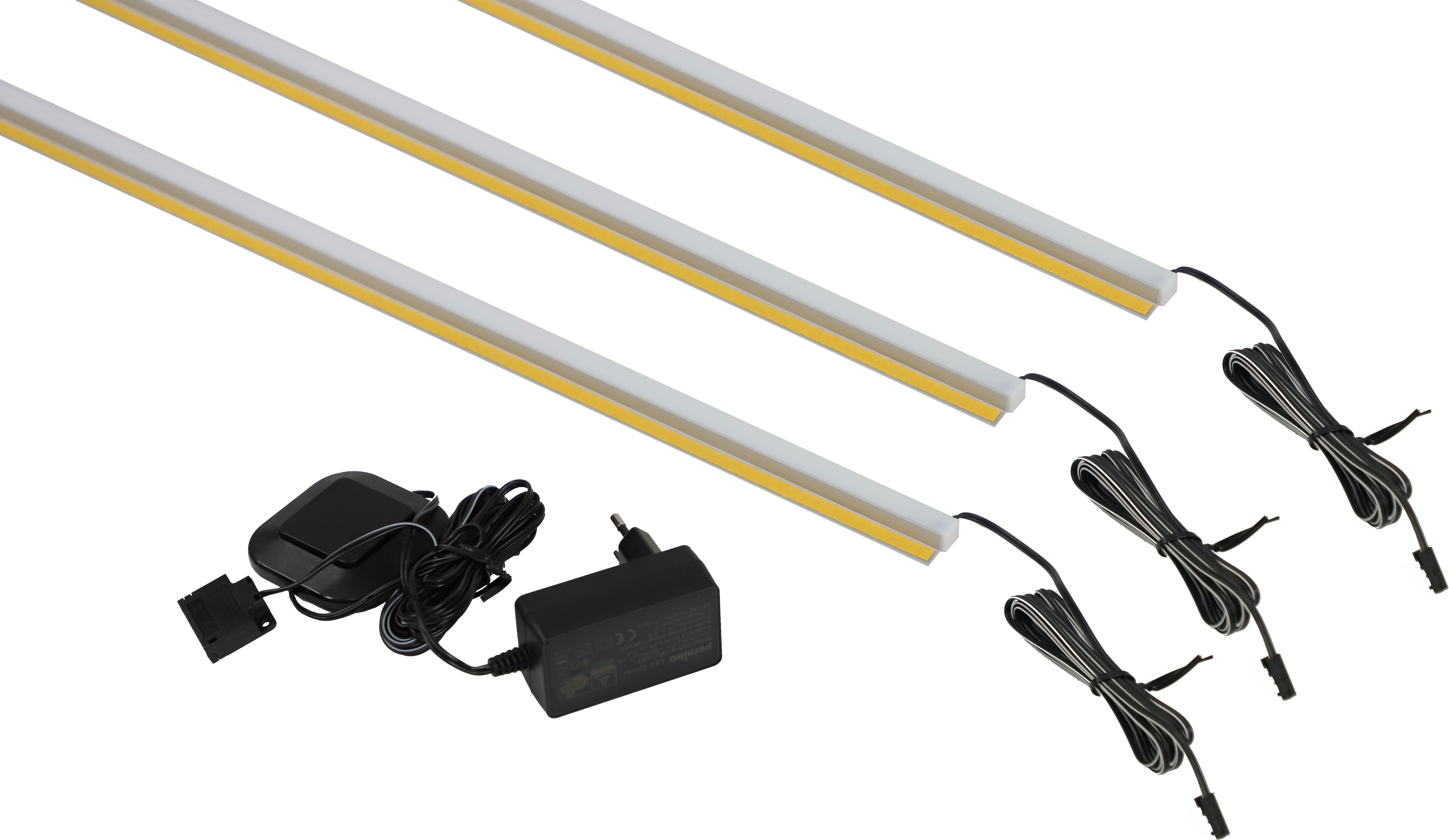 Home affaire LED Unterbauleuchte "SERIO-LED" Neutralweiß 3X, 2X oder 1X LED PROFIL (je nach Ausführung)