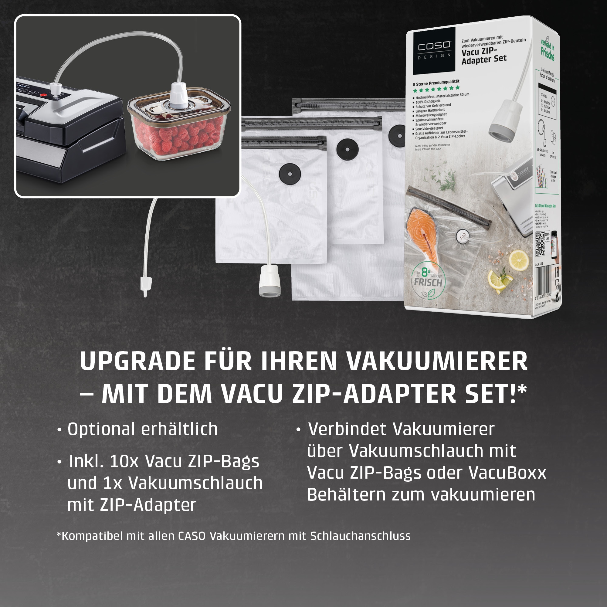 Caso Vakuumierer »1525 VRH490 advanced« 110 W