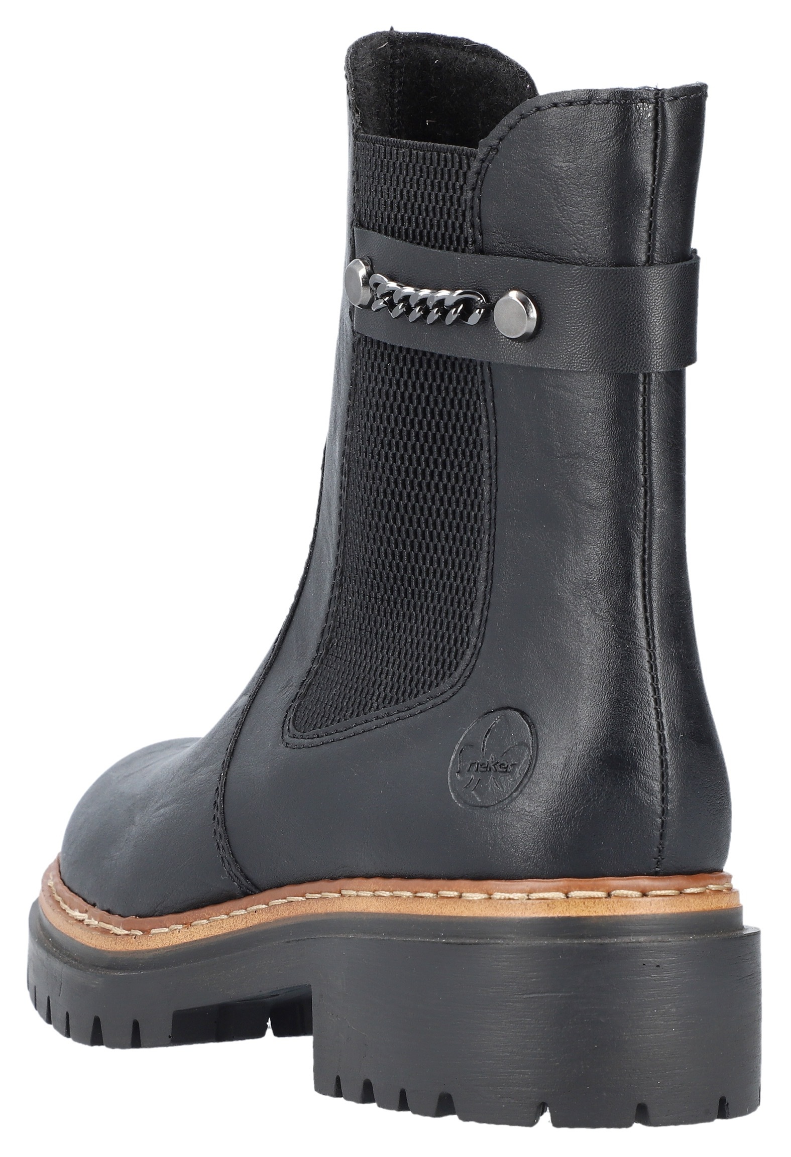 Rieker Chelseaboots, mit feiner Zierkette günstig online kaufen