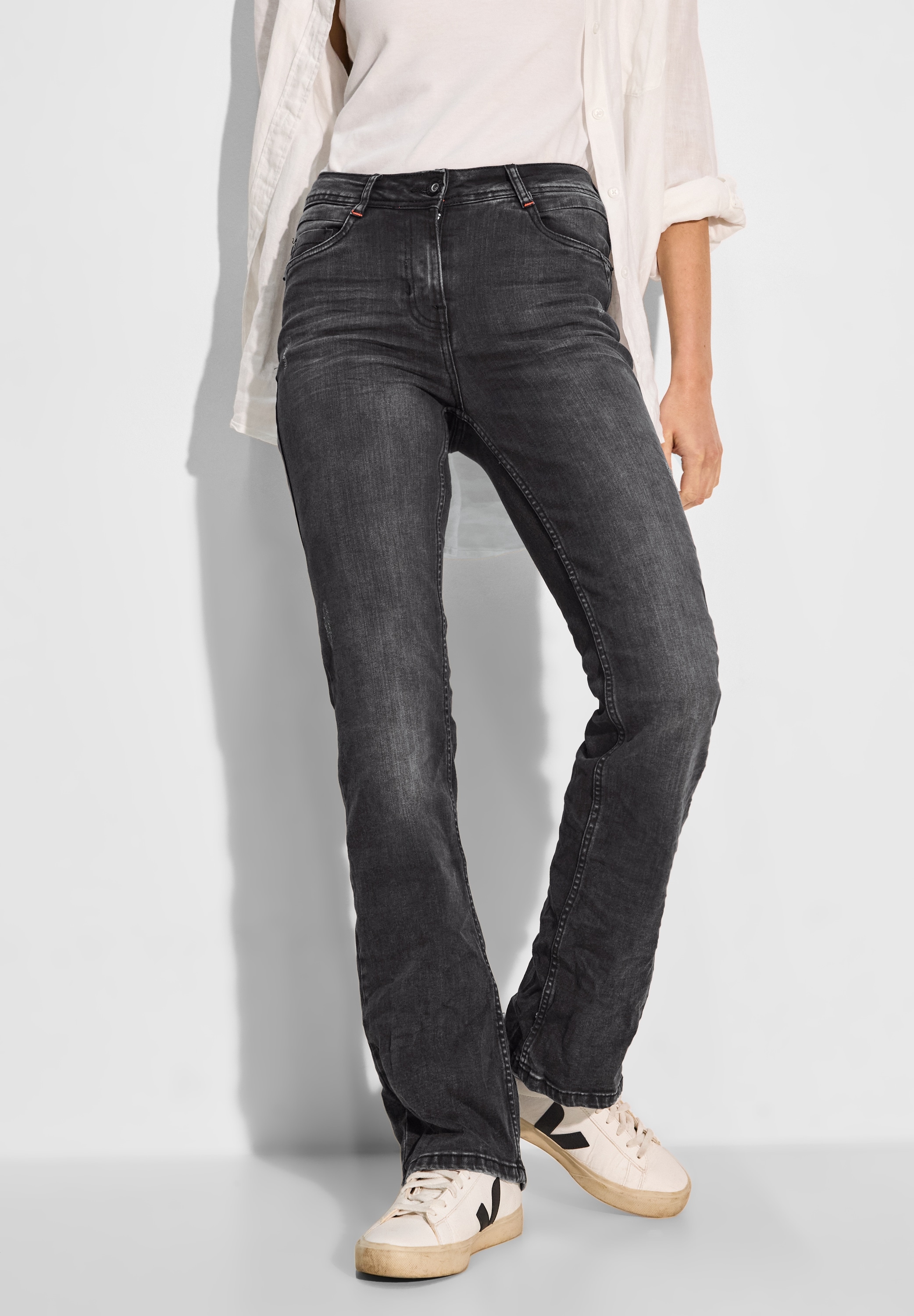 Cecil Bootcut-Jeans, 5-Pocket-Style
