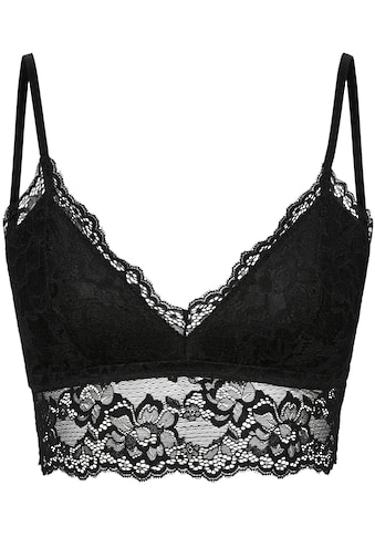 Bralette-BH »PCLINA STRAP LACE BRA TOP NOOS«